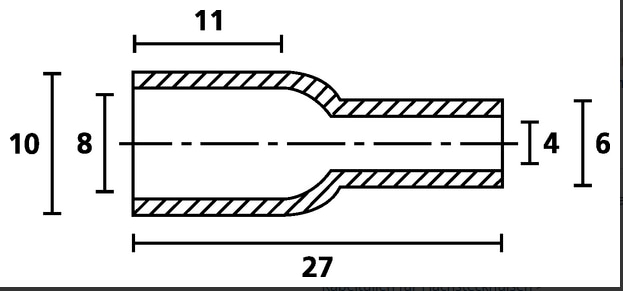HELLERMANNTYTON Schutzkappe, 631-08199, Natur, PVC, 1 Stück HELLERMANNTYTON Schutzkappe, 631-08199, Natur, PVC, 1 Stück