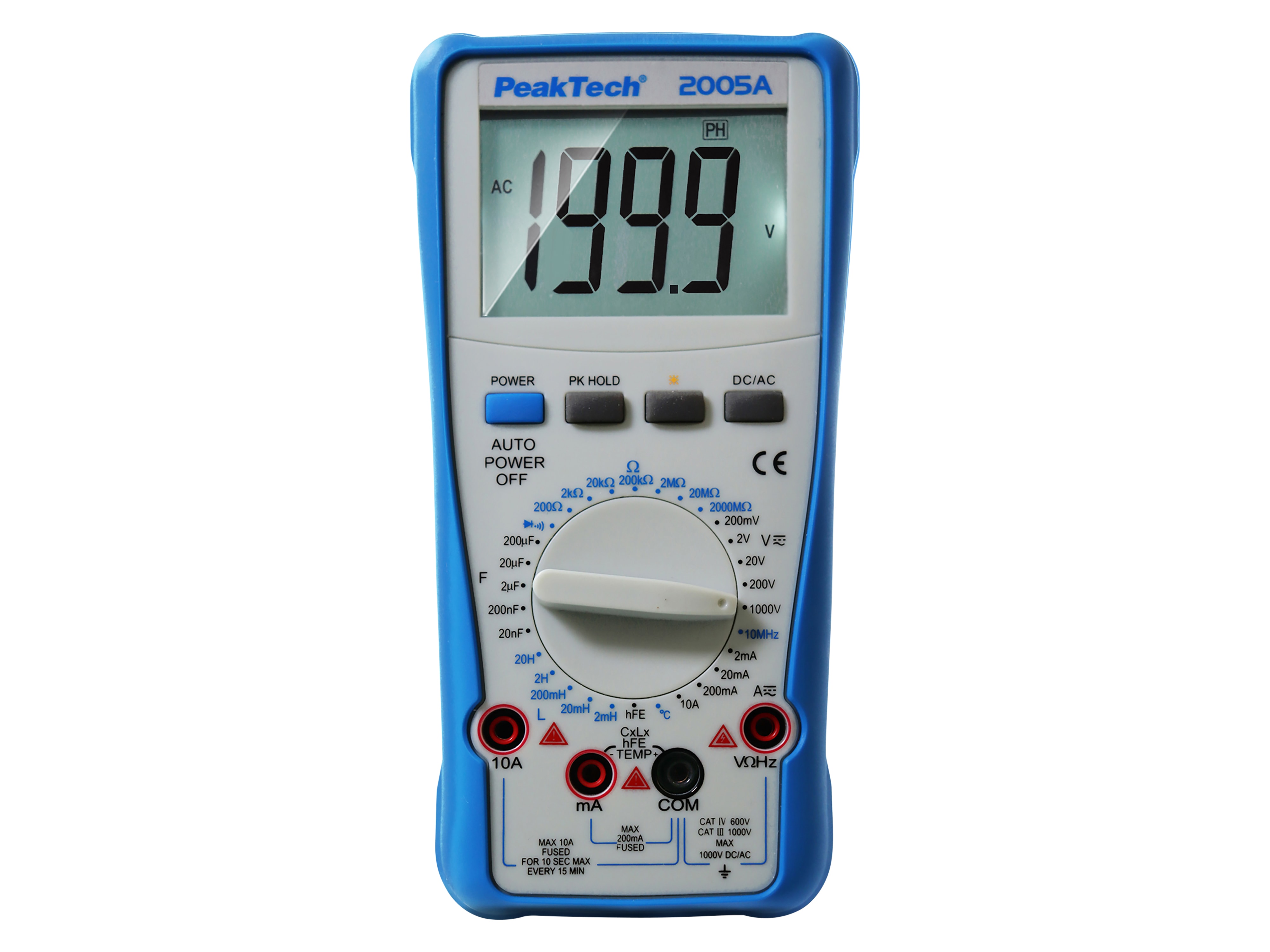 PEAKTECH Multimeter, P 2005 A PEAKTECH Multimeter, P 2005 A