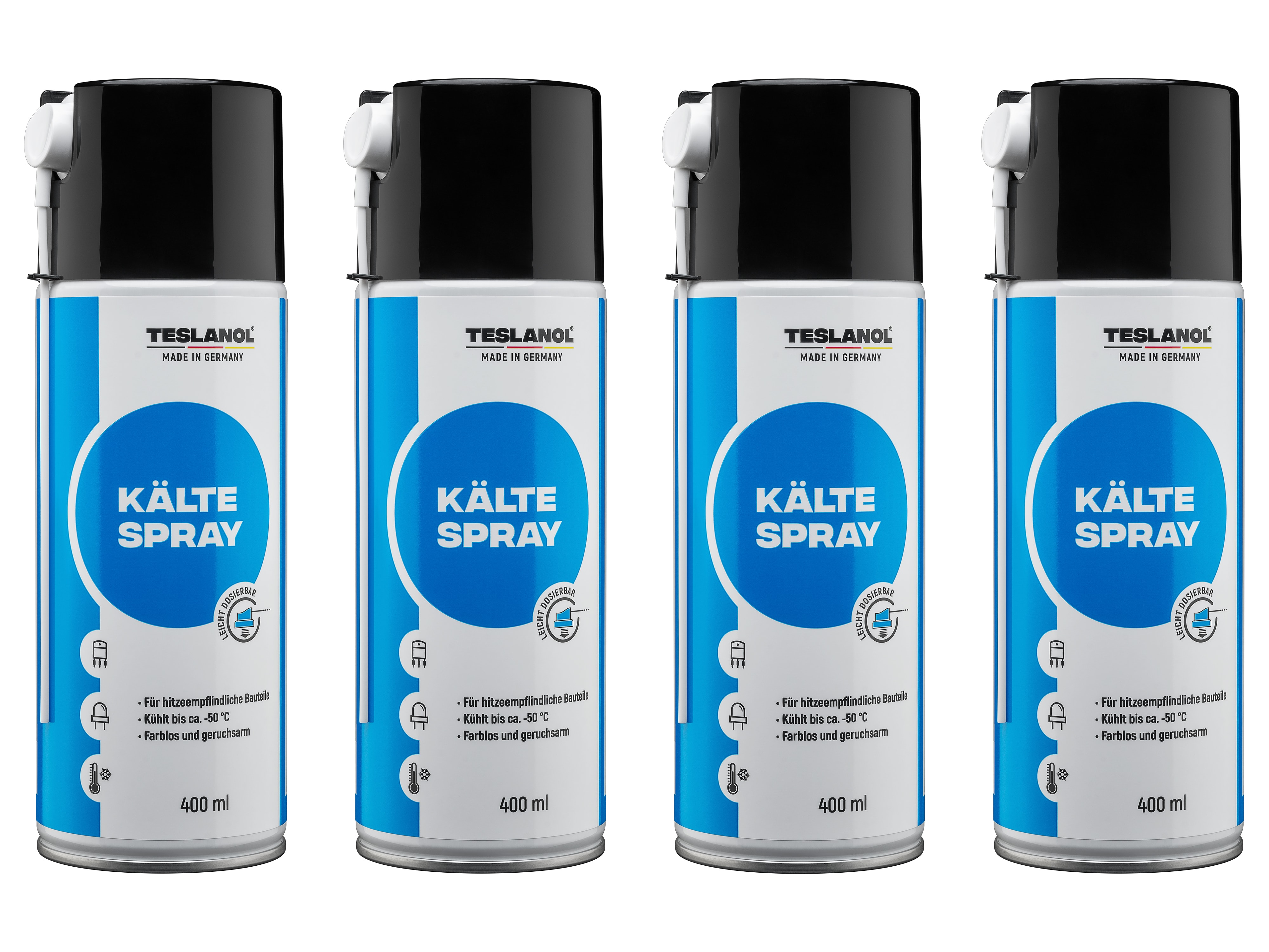 TESLANOL 26034 Kältespray T71, 400 ml, 4 Stück TESLANOL 26034 Kältespray T71, 400 ml, 4 Stück