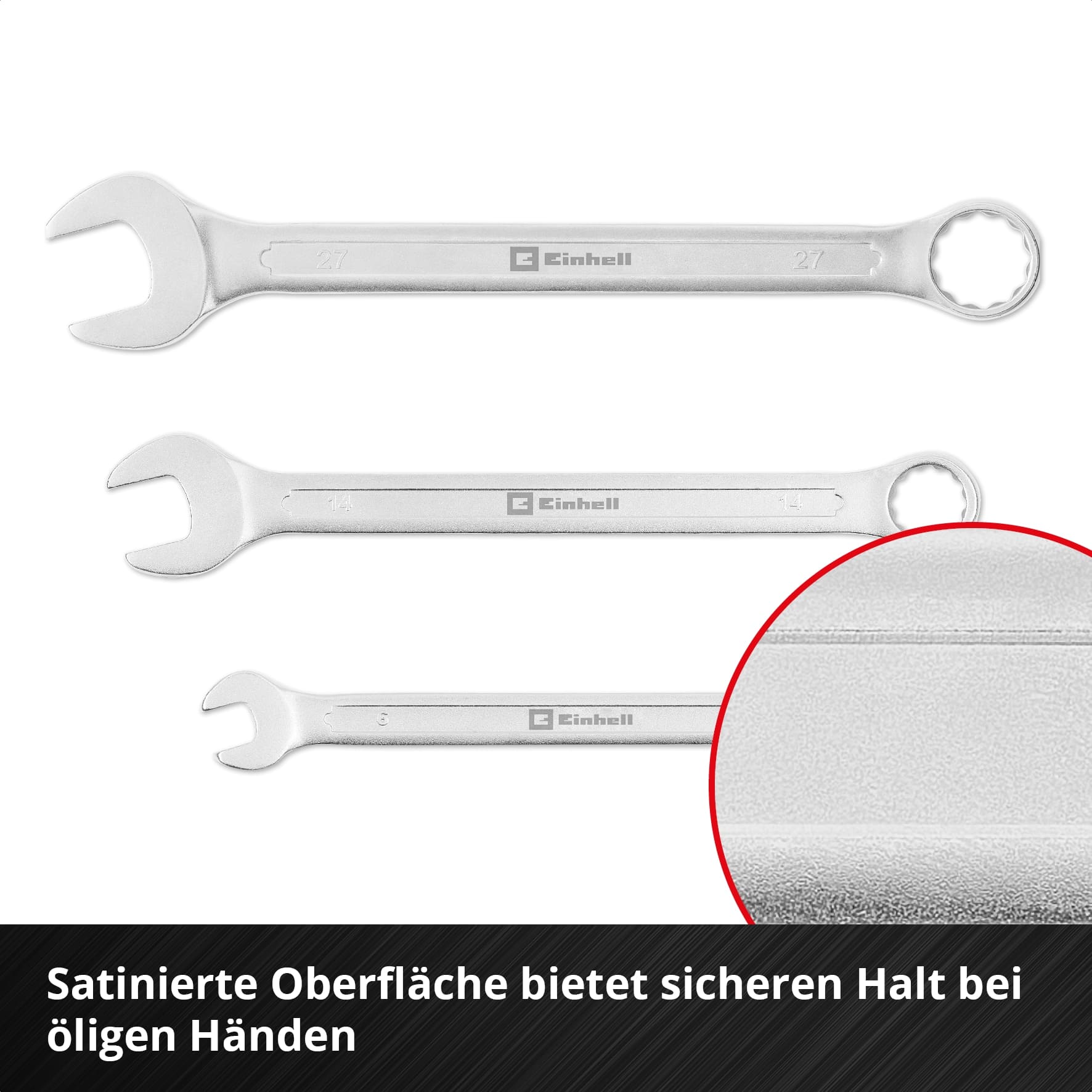 EINHELL E-Case-Einleger Gabelringschlüssel, 370521, 19-teilig EINHELL E-Case-Einleger Gabelringschlüssel, 370521, 19-teilig