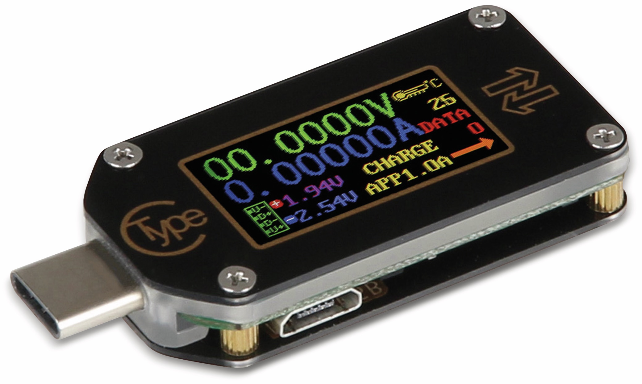 JOY-IT USB Type C3.0 Messgerät T66C JOY-IT USB Type C3.0 Messgerät T66C