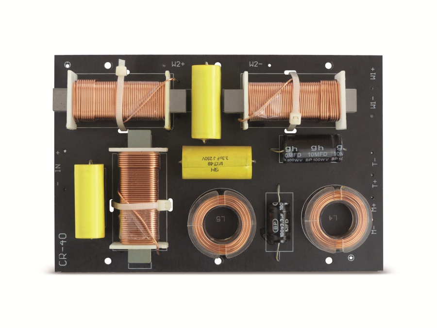 Frequenzweiche, 3-Wege, 300W
