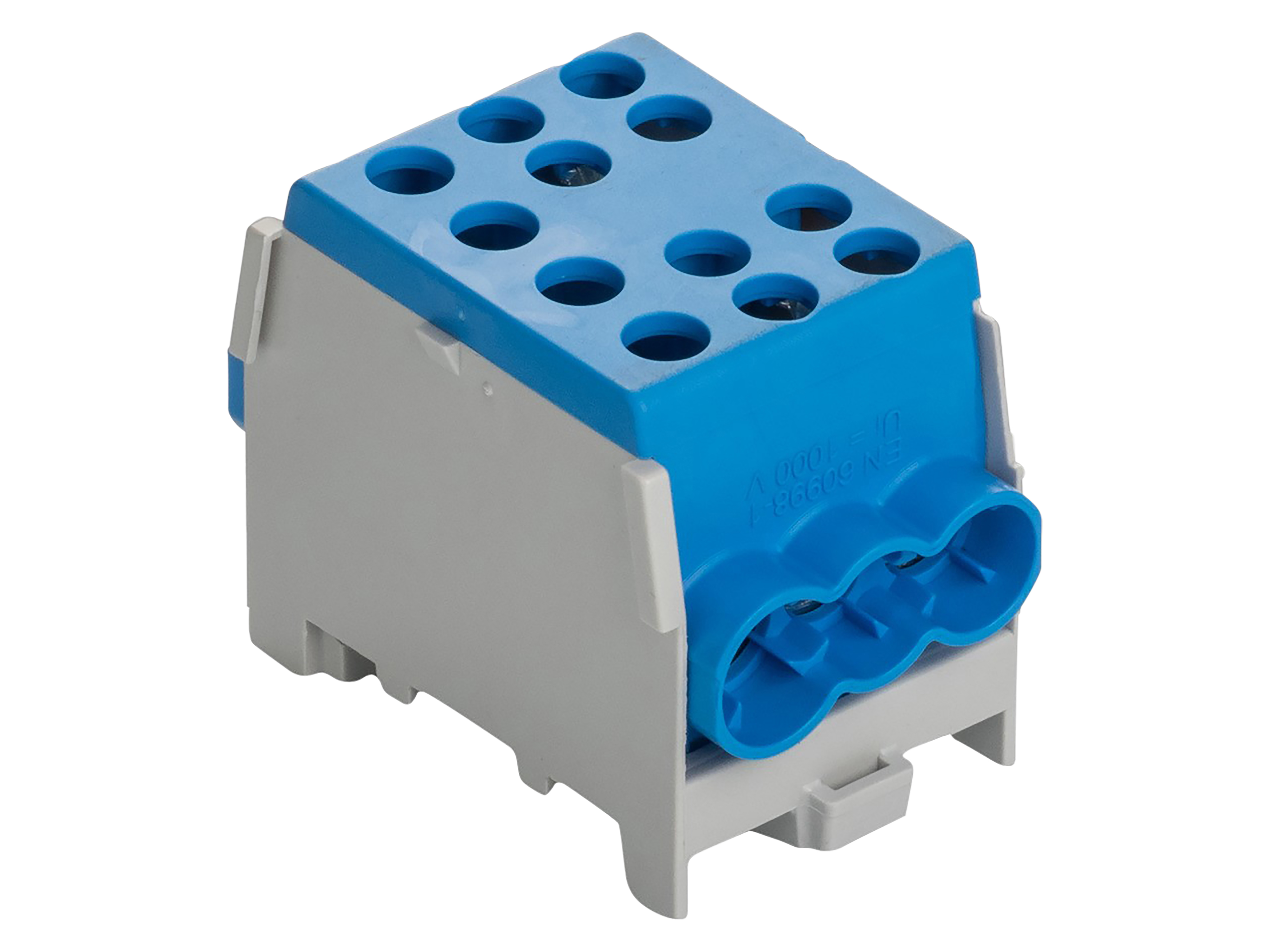 POLLMANN Hauptleitungs-Abzweigklemme HLAK 35-1/4M2 BL, blau