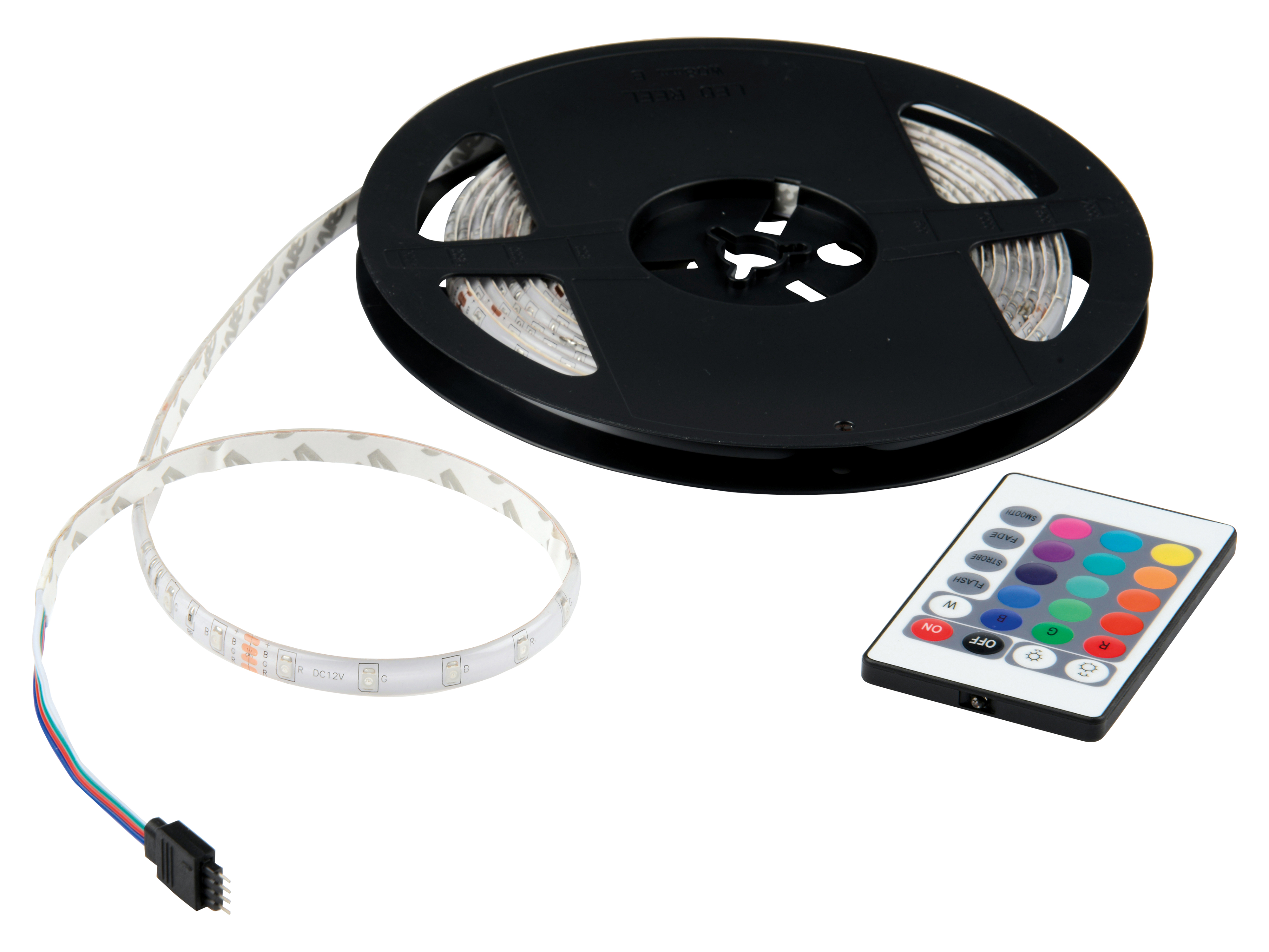 LED-Stripe, Grundig, 3m, 180 LED s RGB