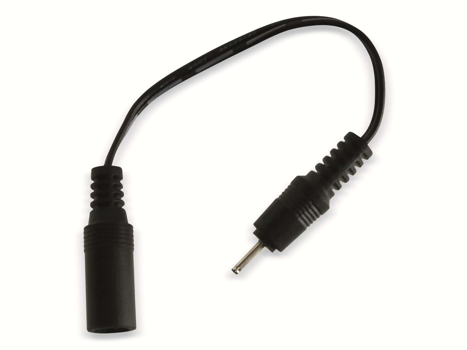 Adapterkabel, 5,5/2,1 Hohlkupplung auf 2,0/0,7 Hohlstecker Adapterkabel, 5,5/2,1 Hohlkupplung auf 2,0/0,7 Hohlstecker