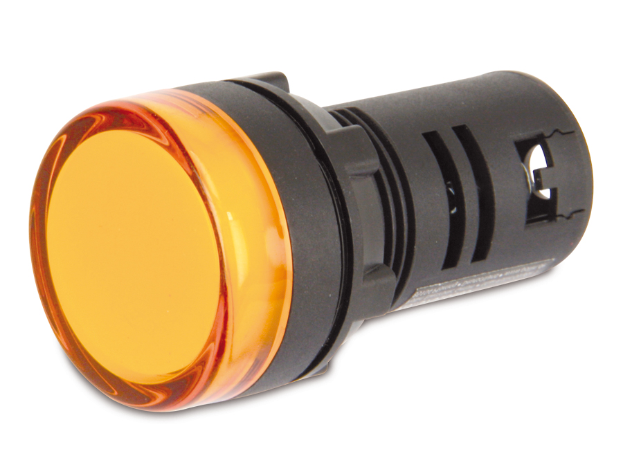 DAYLITE LED-Signalleuchte, Kontrollleuchte LSL-2924Y, 24 V, gelb DAYLITE LED-Signalleuchte, Kontrollleuchte LSL-2924Y, 24 V, gelb