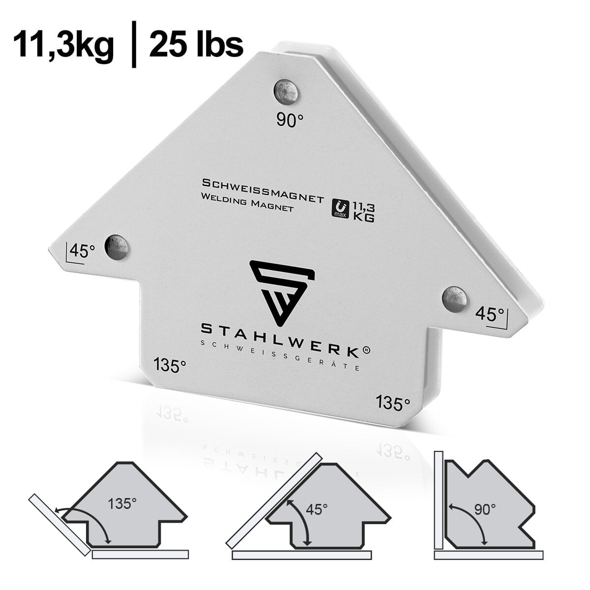 STAHLWERK Magnet-Schweißwinkel-Set, 5345, 6-teilig STAHLWERK Magnet-Schweißwinkel-Set, 5345, 6-teilig