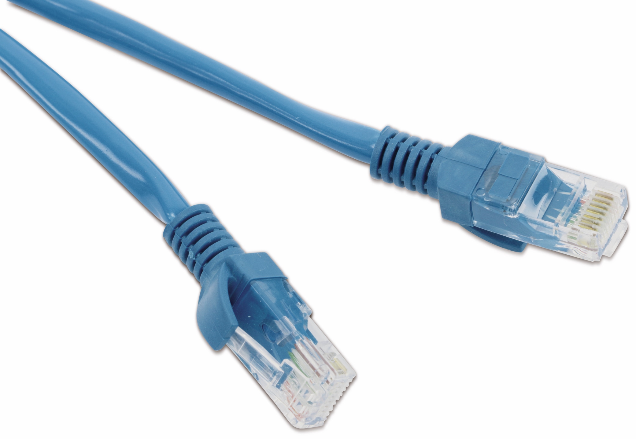CAT.5e Patchkabel, 2m, blau CAT.5e Patchkabel, 2m, blau