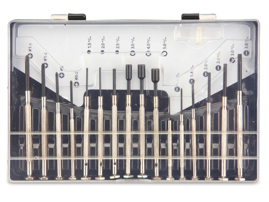Feinmechaniker-Schraubendreherset, 16-teilig Feinmechaniker-Schraubendreherset, 16-teilig