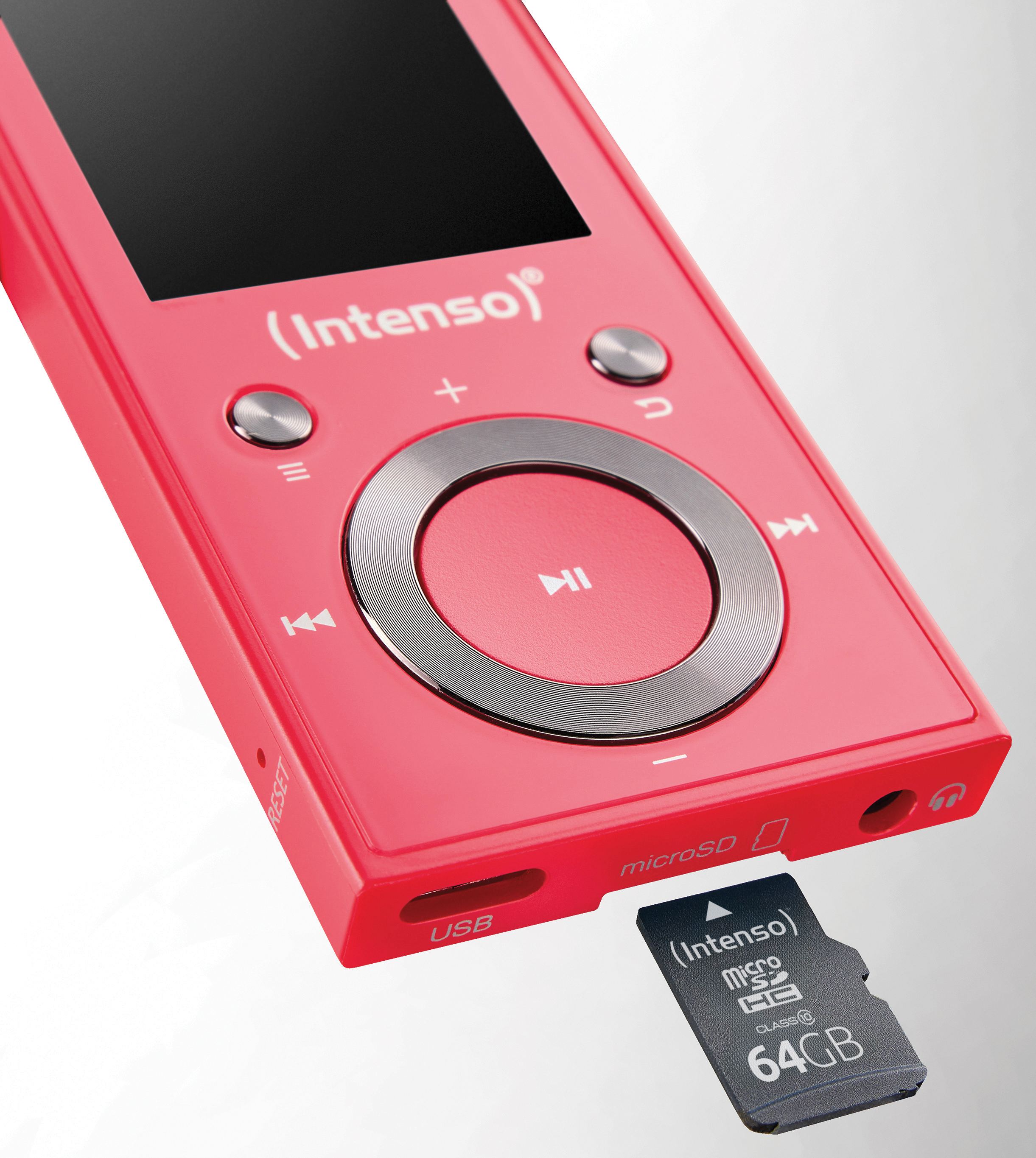INTENSO MP3-Videoplayer 3717493, Video Scooter BT, 64GB, 4,6 cm (1,8"), pink INTENSO MP3-Videoplayer 3717493, Video Scooter BT, 64GB, 4,6 cm (1,8"), pink