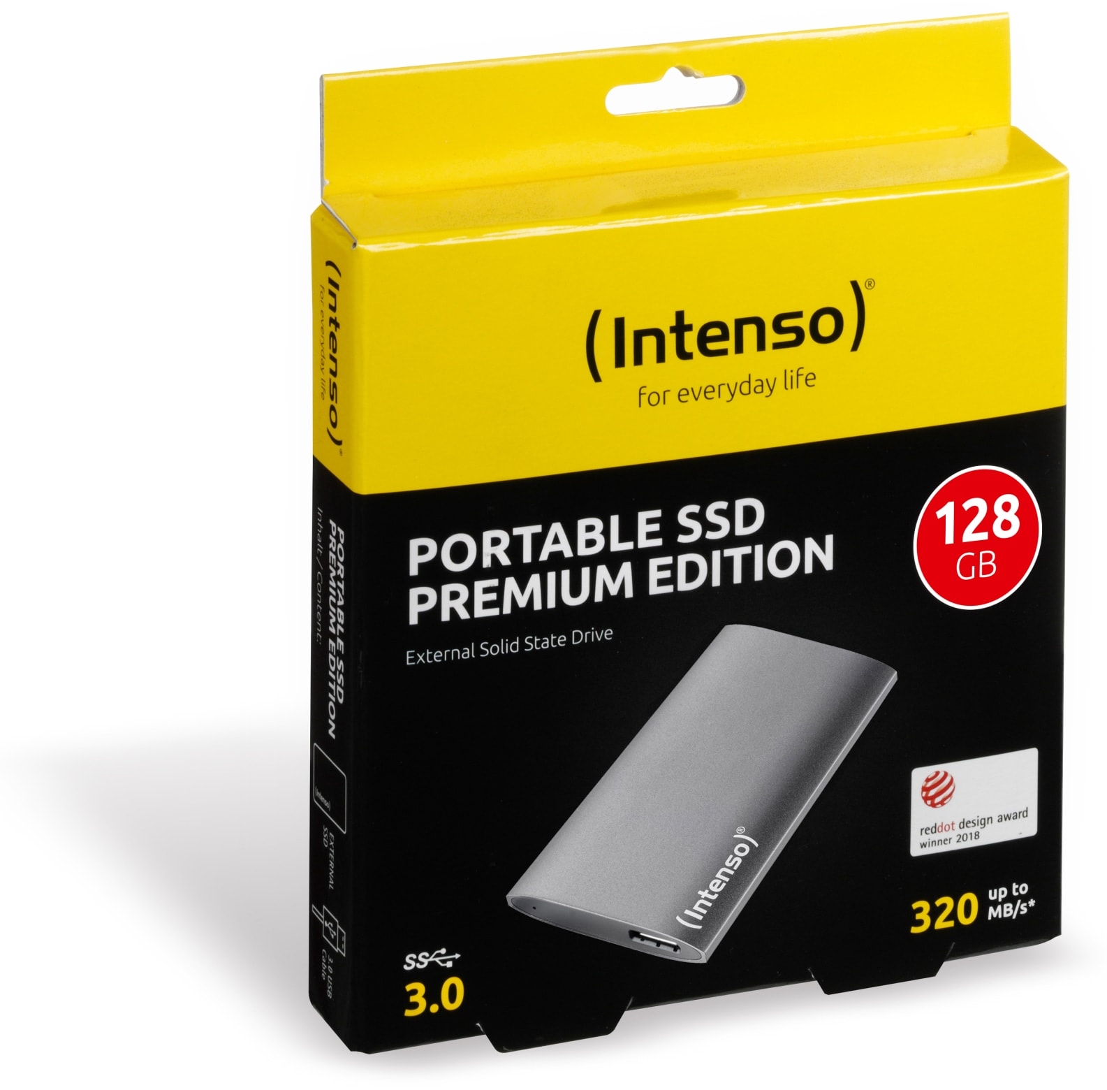INTENSO USB 3.0-SSD Portable Premium Edition, 128 GB