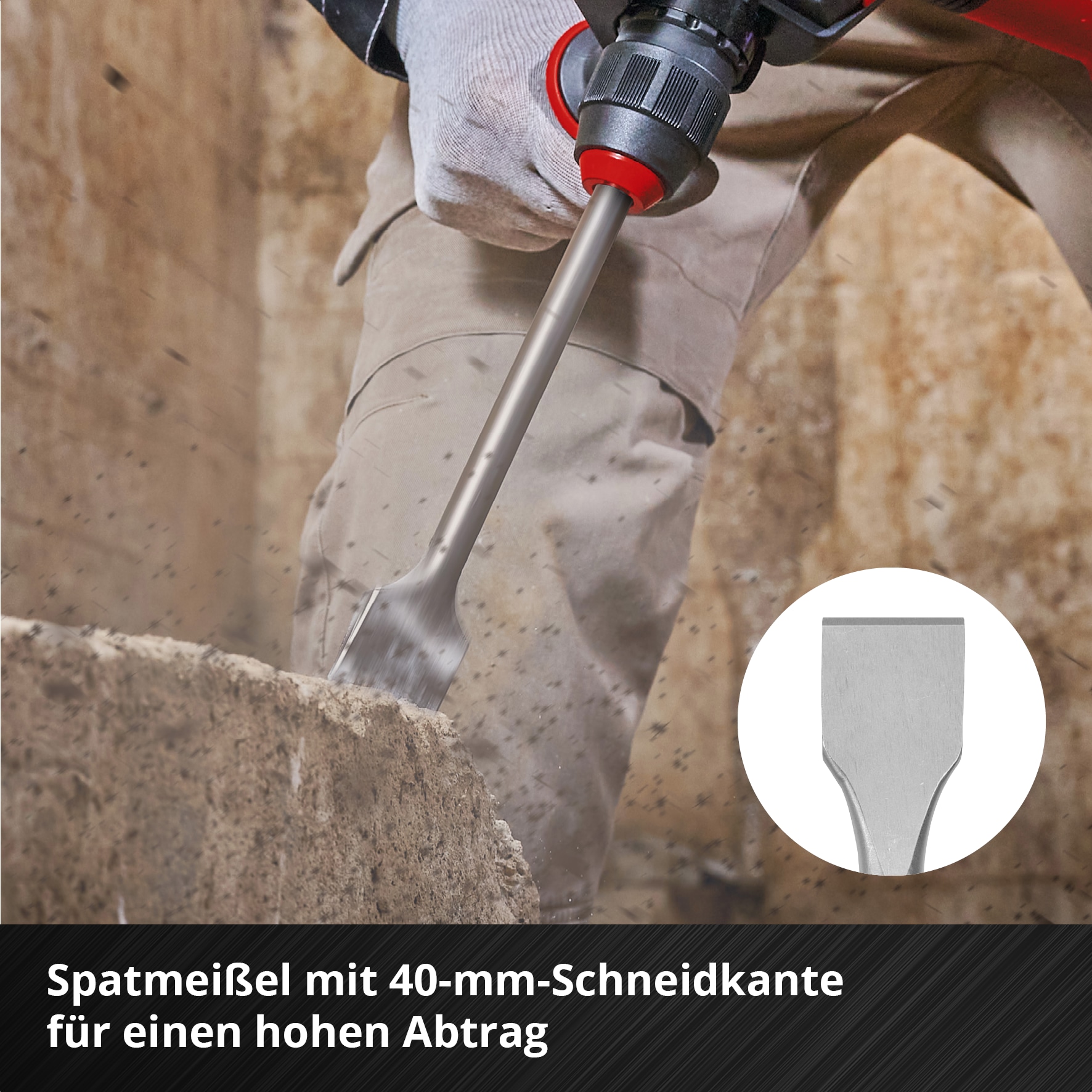 EINHELL SDS-Max Meißel-Set 190110, 400 mm, 3-teilig EINHELL SDS-Max Meißel-Set 190110, 400 mm, 3-teilig