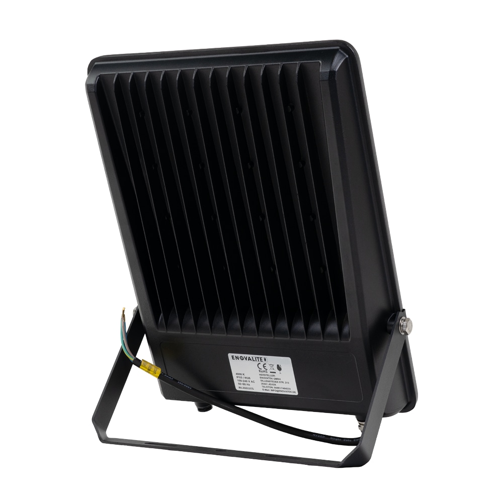 ENOVALITE LED-Fluter, EEK: E, 100W, 13000lm, 4000K, schwarz ENOVALITE LED-Fluter, EEK: E, 100W, 13000lm, 4000K, schwarz