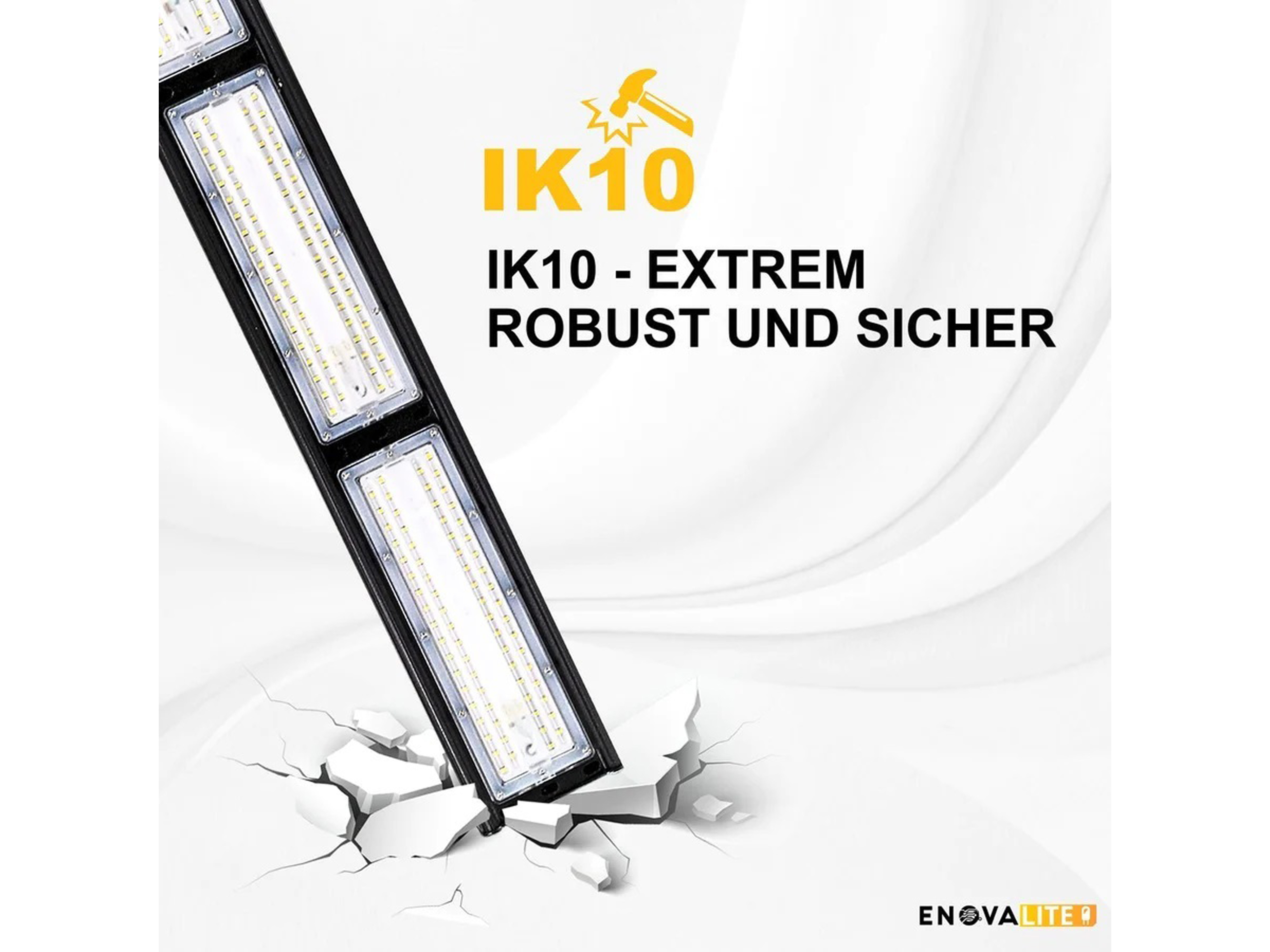 ENOVALITE LED-Highbay-Leuchte, linear, EEK: E, 100W, 12000lm, 5000K ENOVALITE LED-Highbay-Leuchte, linear, EEK: E, 100W, 12000lm, 5000K