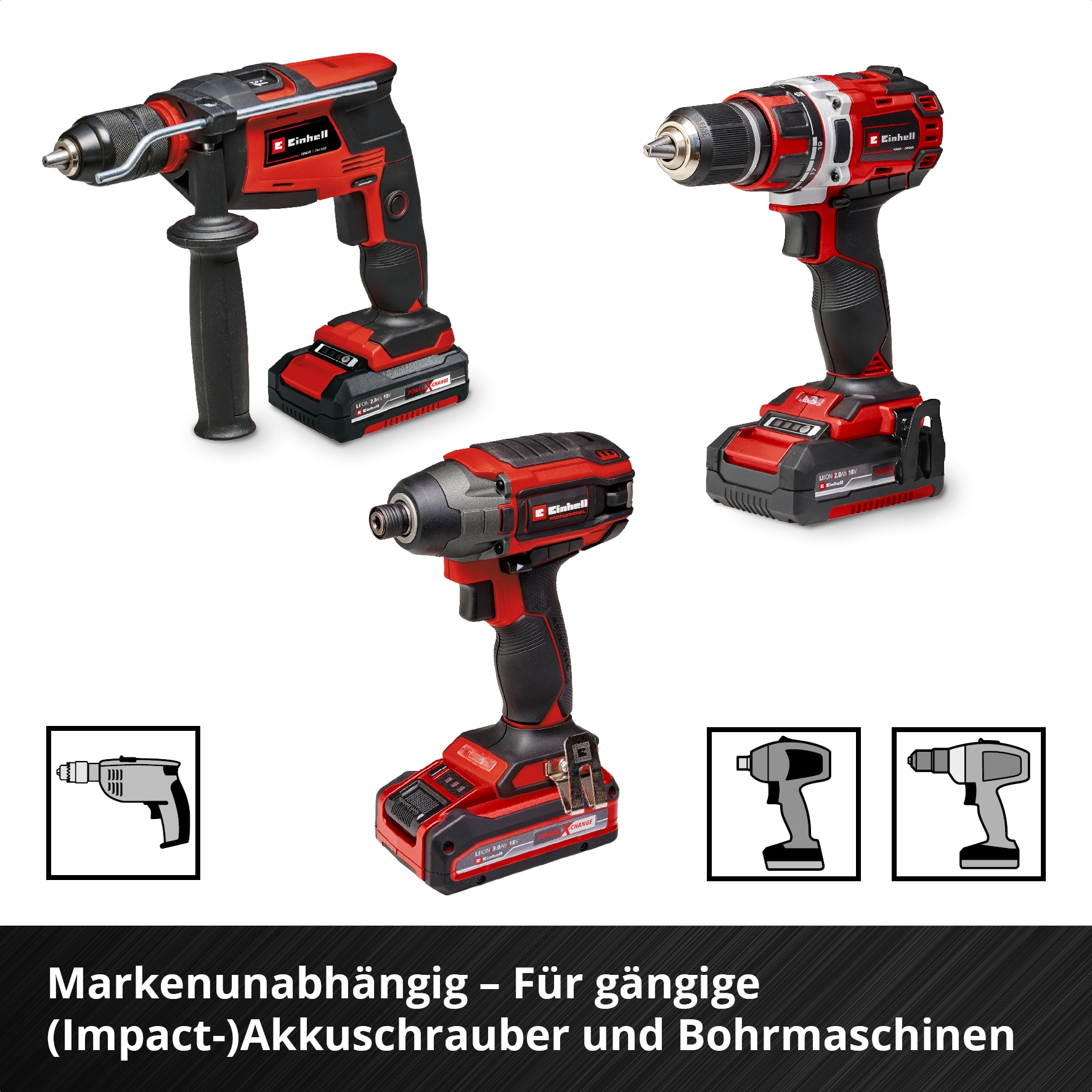 EINHELL Impact-Bit-Set, 118673, 11-teilig EINHELL Impact-Bit-Set, 118673, 11-teilig