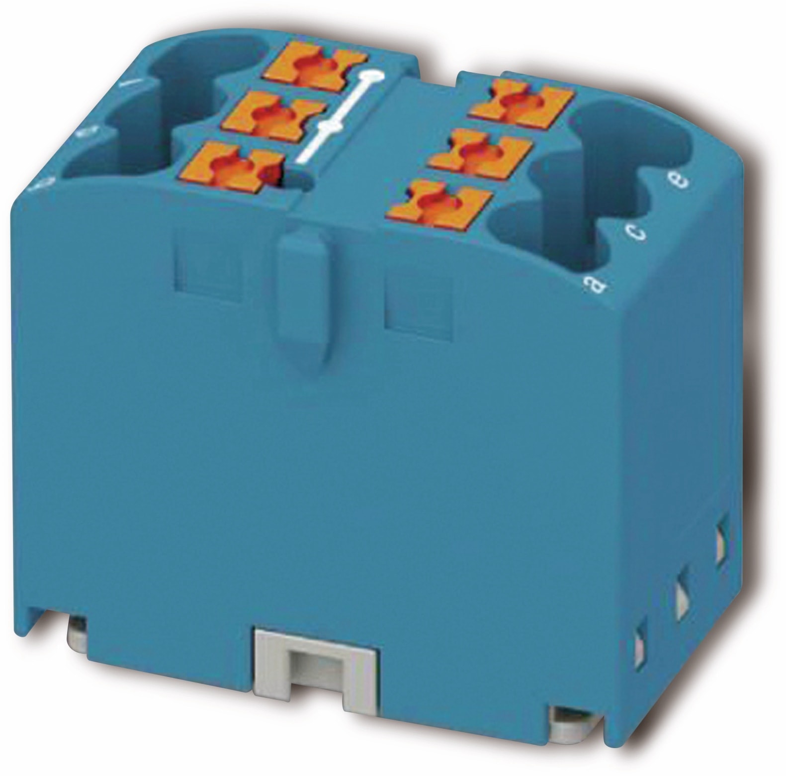 PHOENIX CONTACT Verteilerblock, 3273266, PTFIX 6X2,5 BU PHOENIX CONTACT Verteilerblock, 3273266, PTFIX 6X2,5 BU