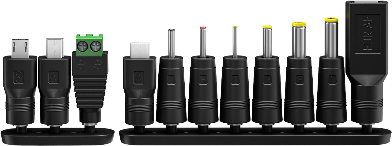GOOBAY Universal-Steckernetzteil 64569, 3...12 V-, 18 W, inkl. USB Adapter