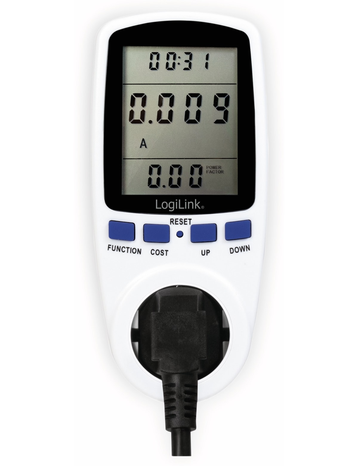 LOGILINK Energiekosten-Messgerät EM0003, Premium LOGILINK Energiekosten-Messgerät EM0003, Premium