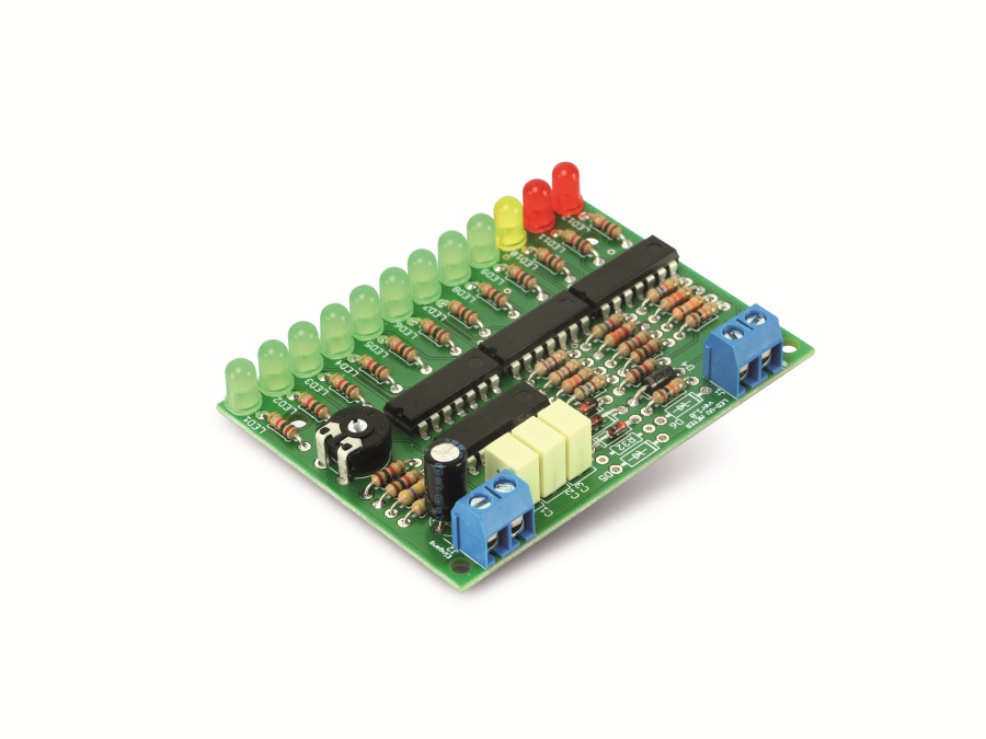 Bausatz LED VU-Meter, V1.0 LED VU-Meter-Bausatz