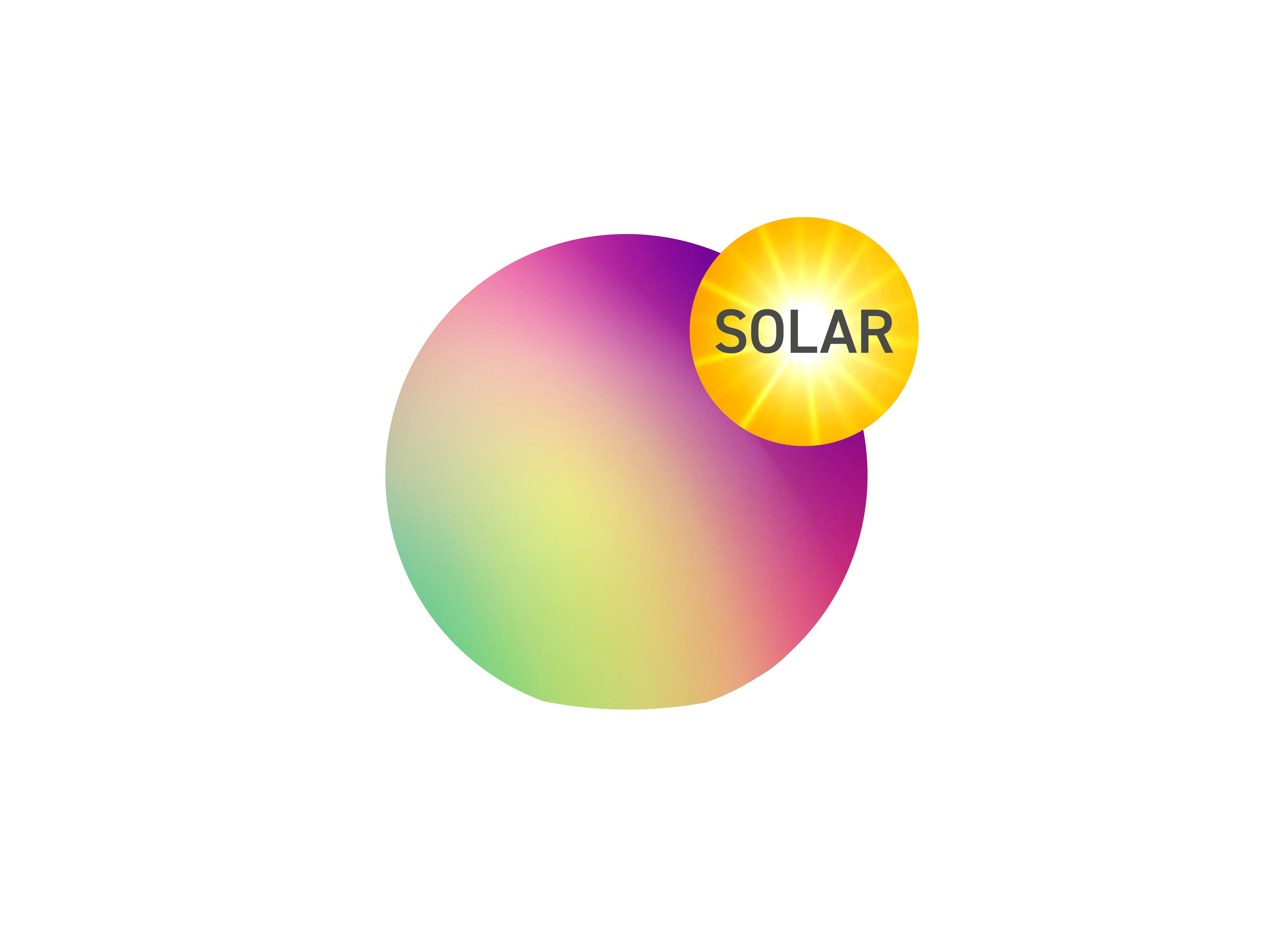 TINT Müller-Licht Solar LED-Gartenleuchte Calluna, Ø 25 cm, RGB+W TINT Müller-Licht Solar LED-Gartenleuchte Calluna, Ø 25 cm, RGB+W