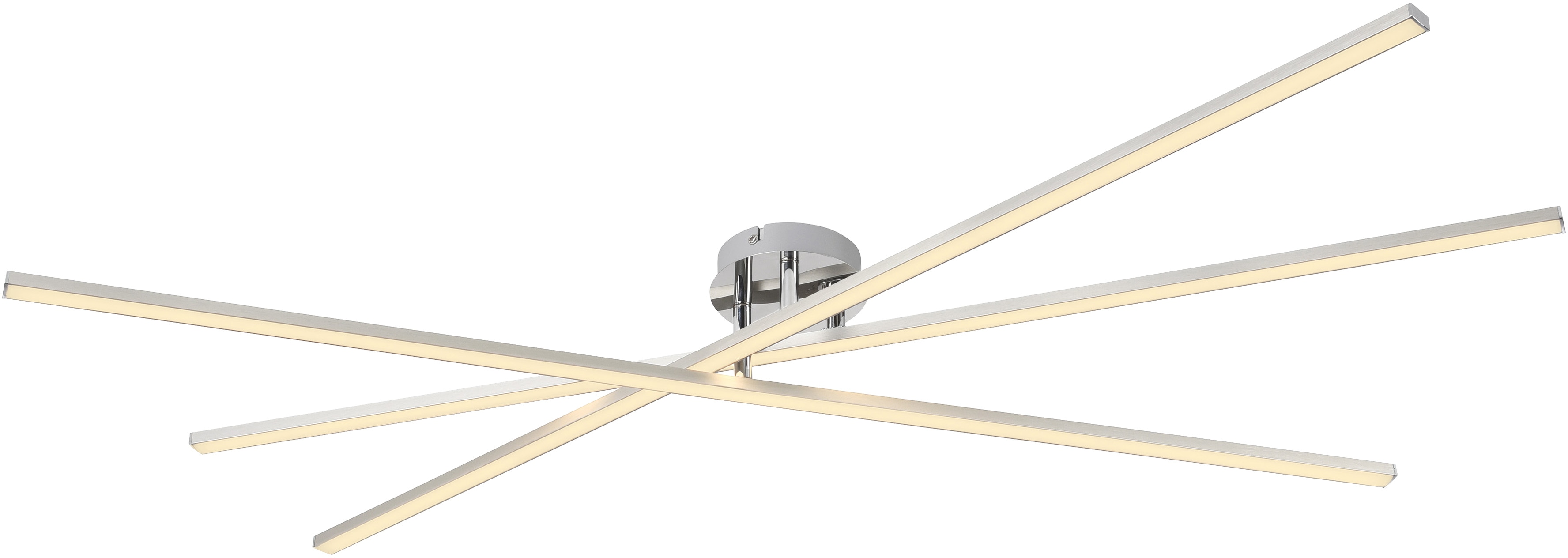 JUST LIGHT LED-Deckenleuchte 14727-55, 16W, 3000K, 1960lm, warmweiß, IP20, stahl JUST LIGHT LED-Deckenleuchte 14727-55, 16W, 3000K, 1960lm, warmweiß, IP20, stahl