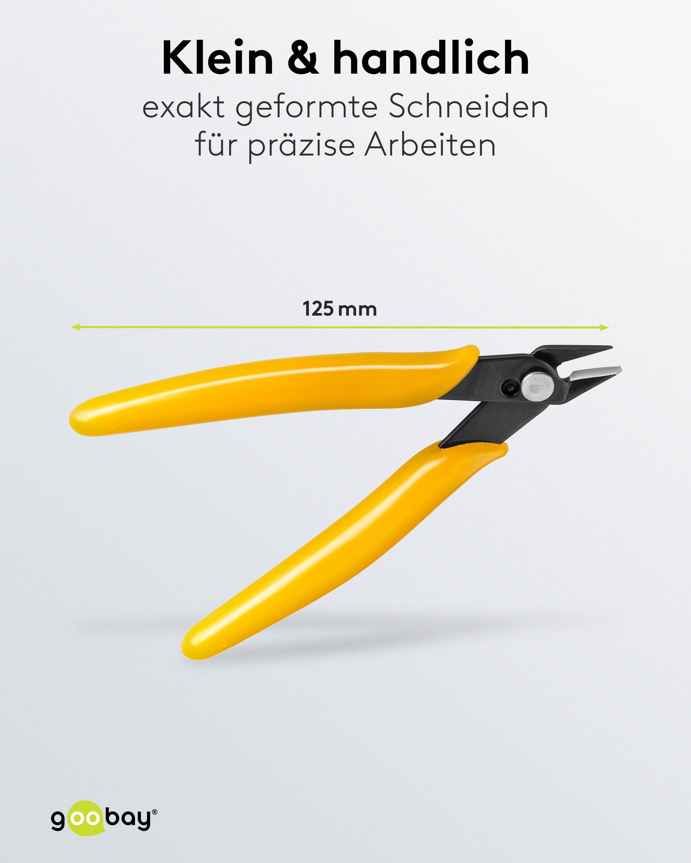 GOOBAY Präzisions-Seitenschneider, 77005, 125 mm GOOBAY Präzisions-Seitenschneider, 77005, 125 mm