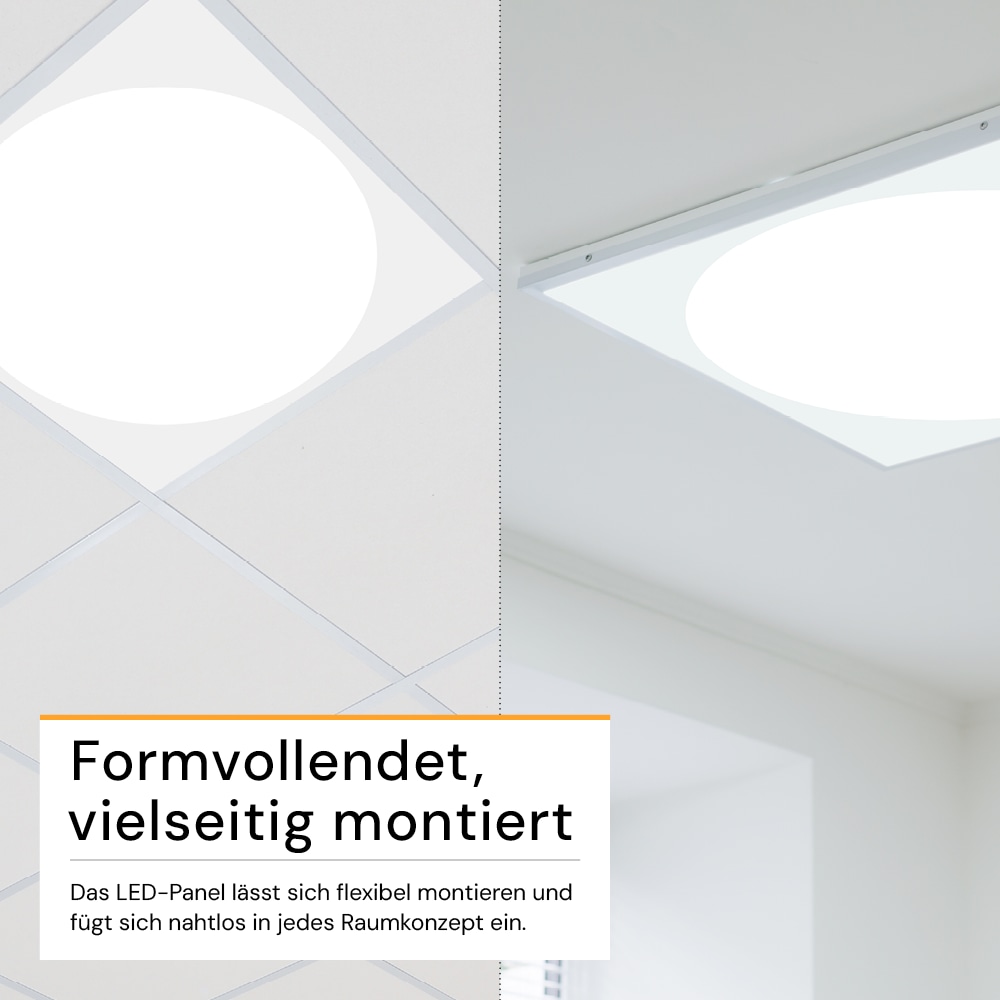 ENOVALITE LED-Panel, 30W, 4000K, EEK: E, 3600lm, IP20, runde Leuchtfläche, weiß ENOVALITE LED-Panel, 30W, 4000K, EEK: E, 3600lm, IP20, runde Leuchtfläche, weiß