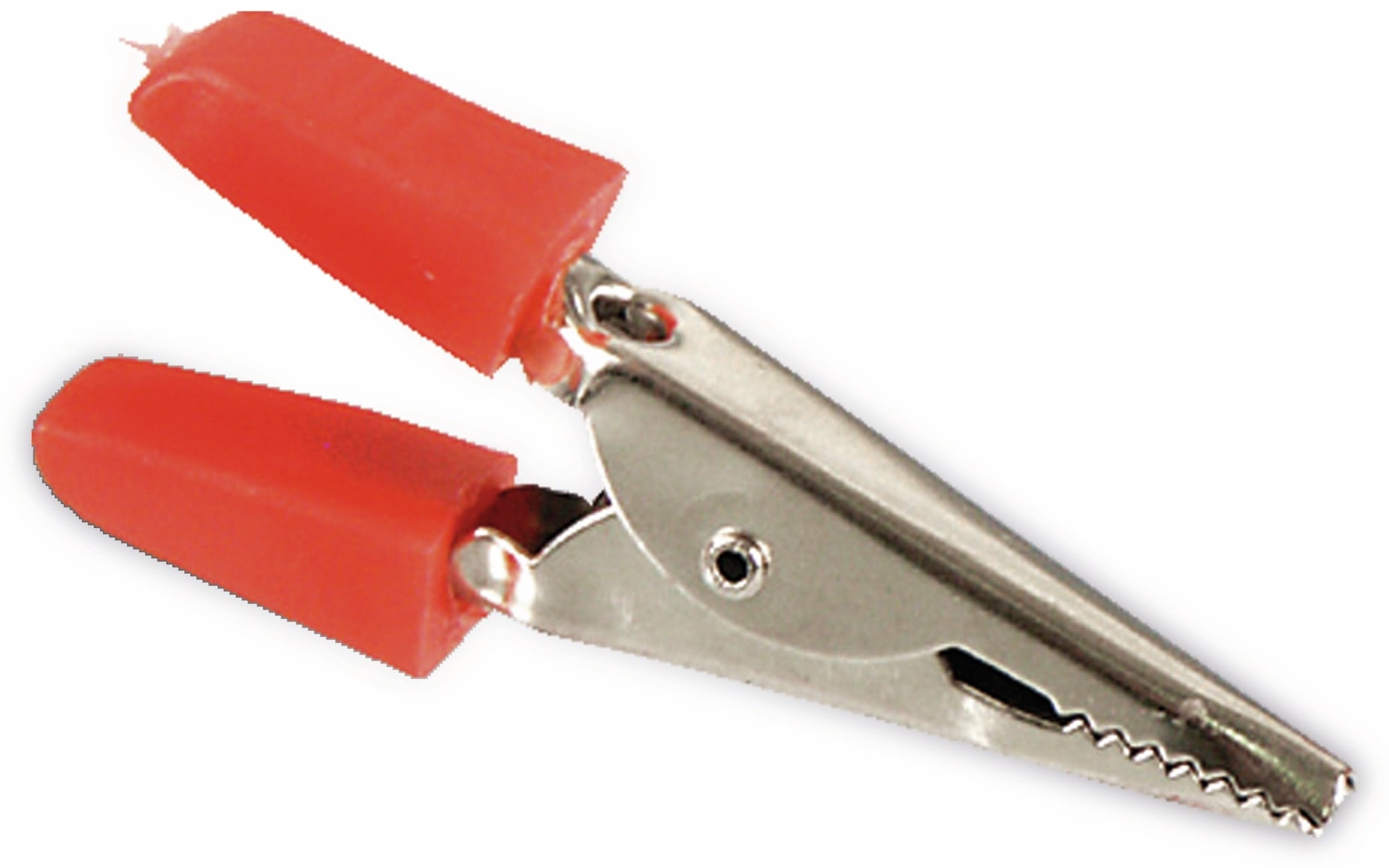 GOOBAY Krokodilklemme, teilisoliert, 45 mm, rot GOOBAY Krokodilklemme, teilisoliert, 45 mm, rot