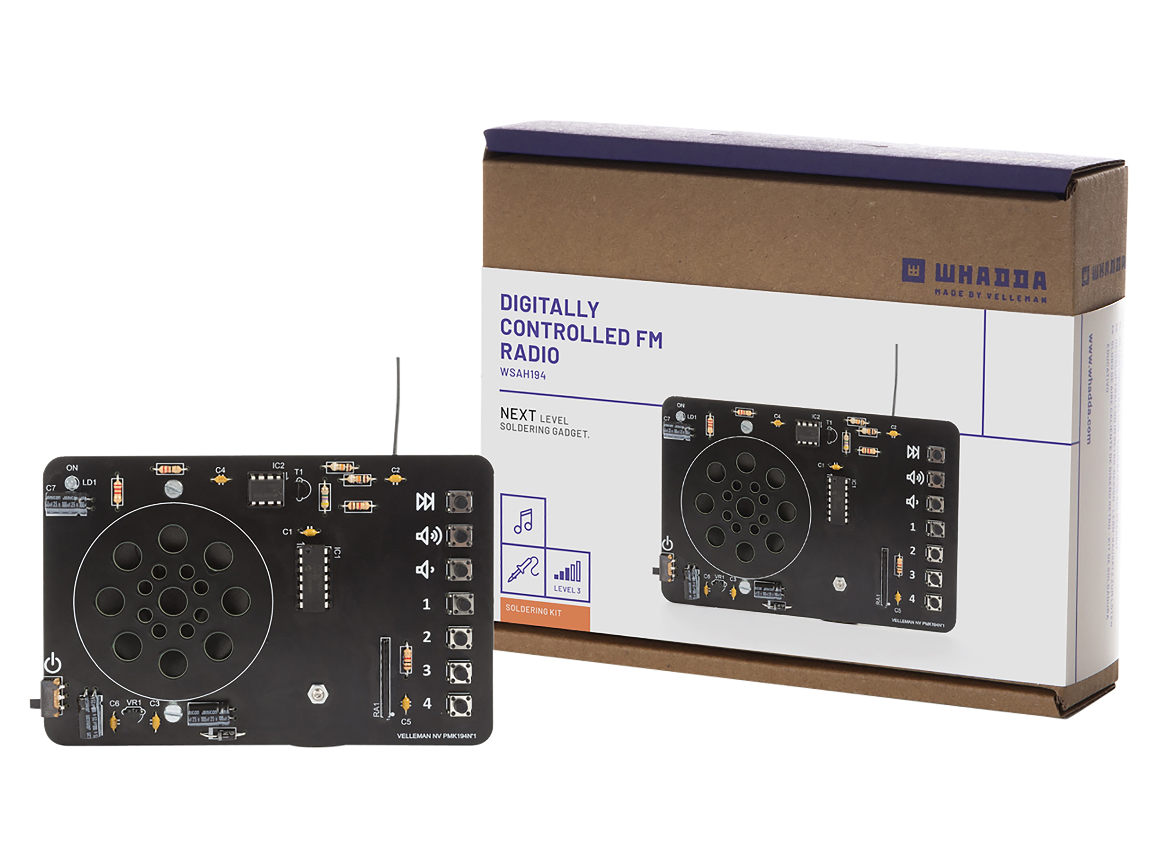 WHADDA Digital gesteuertes UKW-Radio WSAH194 WHADDA Digital gesteuertes UKW-Radio WSAH194