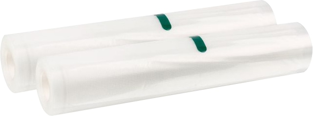 EMERIO Folienrollen für Vakuumierer 2 Rollen á 28x500cm EMERIO Folienrollen für Vakuumierer 2 Rollen á 28x500cm