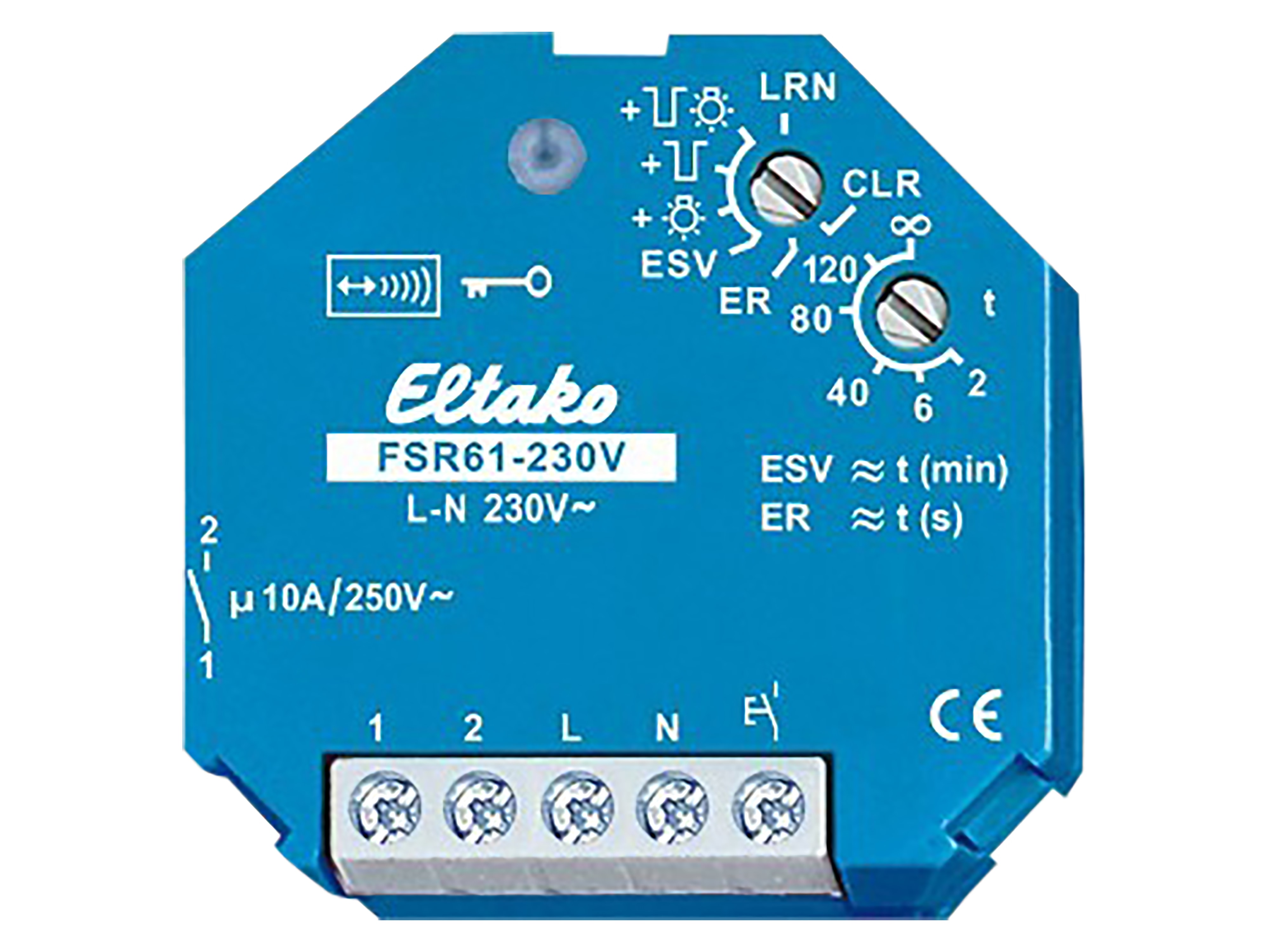 ELTAKO Funkaktor Stromstoß-Schaltrelais FSR61-230V