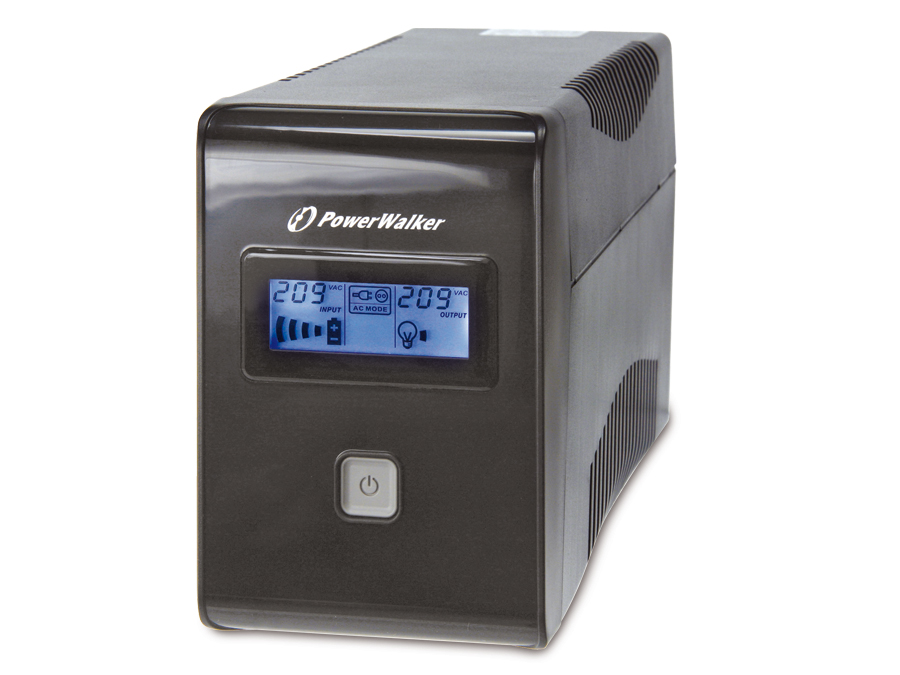POWERWALKER USV mit Display VI650 LCD 650VA, 360W POWERWALKER USV mit Display VI650 LCD 650VA, 360W