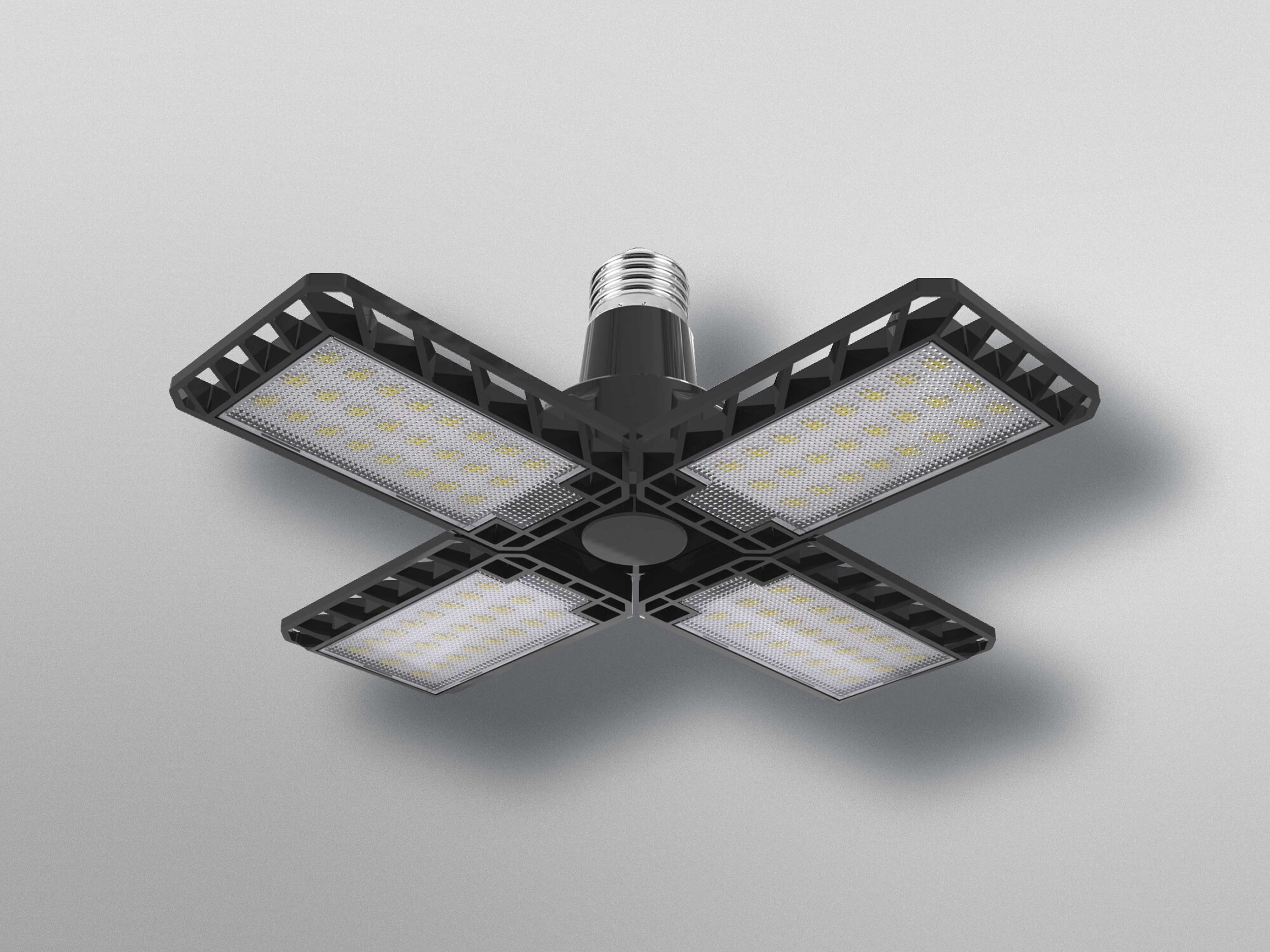OSRAM LED-Deckenleuchte, E27, 23W, IP20, 4000K, EEK: F, 2350lm, weiß OSRAM LED-Deckenleuchte, E27, 23W, IP20, 4000K, EEK: F, 2350lm, weiß