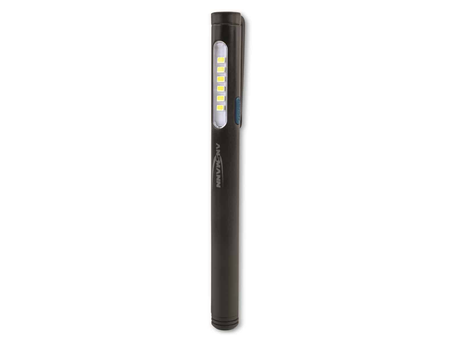 ANSMANN LED-Arbeitsleuchte PL130B, ABS, 3W, 130 lm, batteriebetrieben ANSMANN LED-Arbeitsleuchte PL130B, ABS, 3W, 130 lm, batteriebetrieben