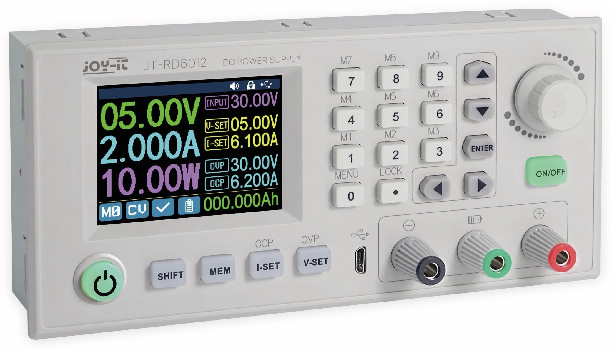 JOY-IT Labornetzteil mit 60 V und 12 A Ausgangsstrom, JT-RD6012 JOY-IT Labornetzteil mit 60 V und 12 A Ausgangsstrom, JT-RD6012