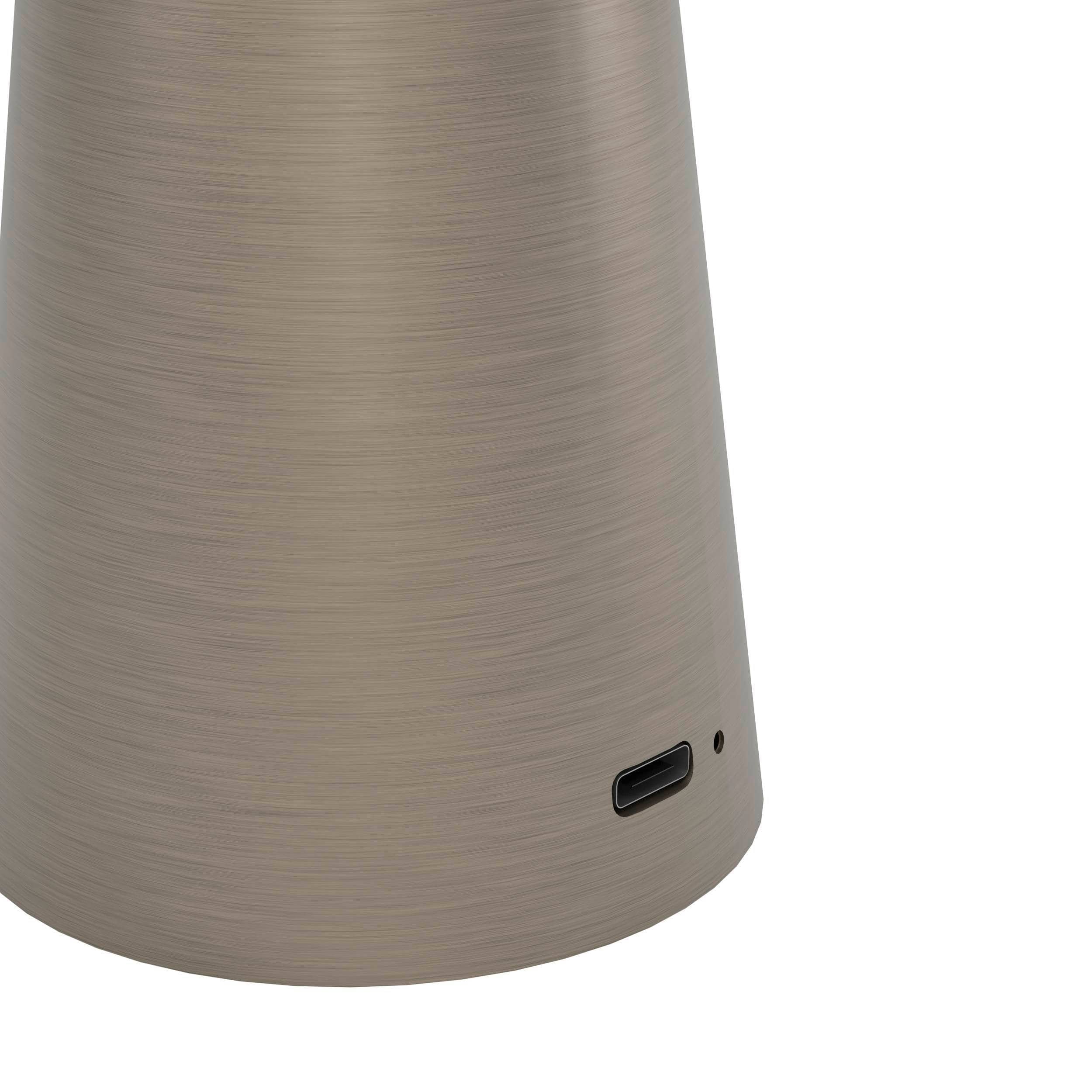EGLO LED-Akku-Tischleuchte 900924 bronze, 2,8 W, 270 lm CCT, IP54 EGLO LED-Tischleuchte 900924 bronze, 2,8 W, 270 lm CCT, IP54