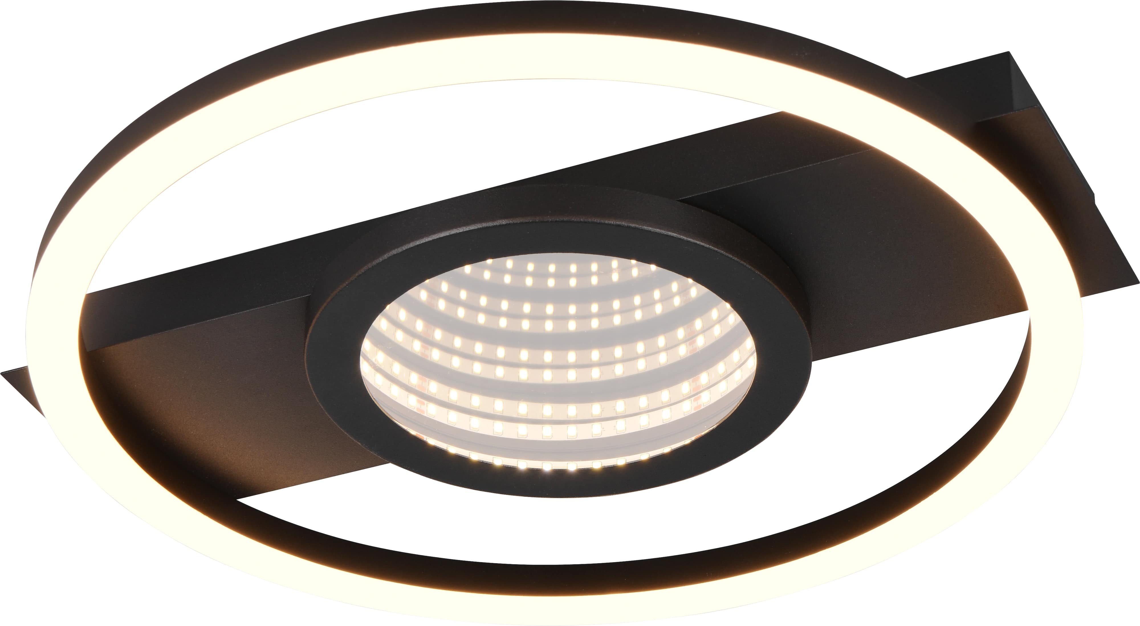 REALITY LED-Deckenleuchte WHEELER, R64801132, 16W, 2000lm, 3000K, schwarz REALITY LED-Deckenleuchte WHEELER, R64801132, 16W, 2000lm, 3000K, schwarz