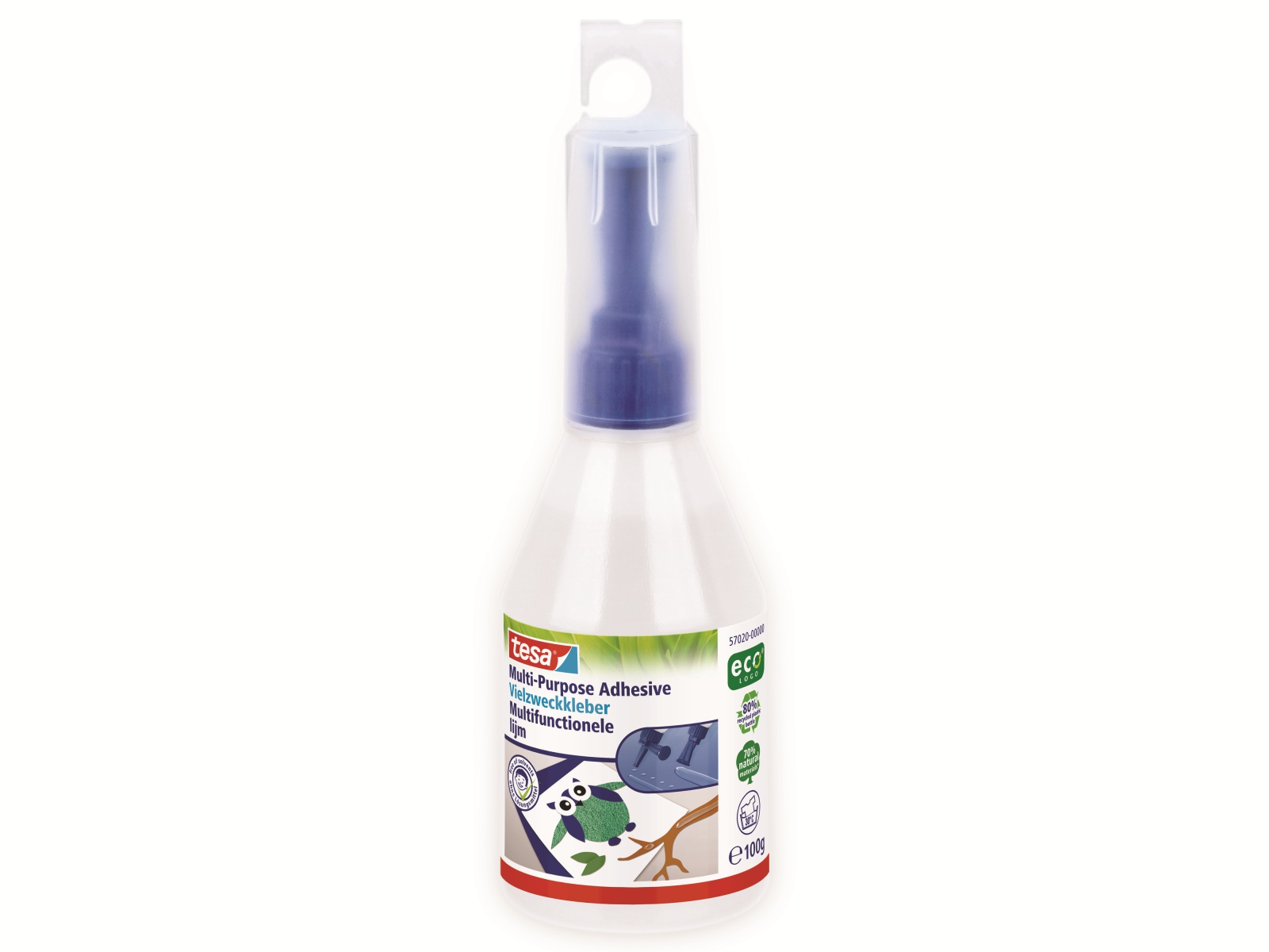 TESA ® Vielzweckkleber ecoLogo 100g, 57020-00000-04 TESA ® Vielzweckkleber ecoLogo 100g, 57020-00000-04