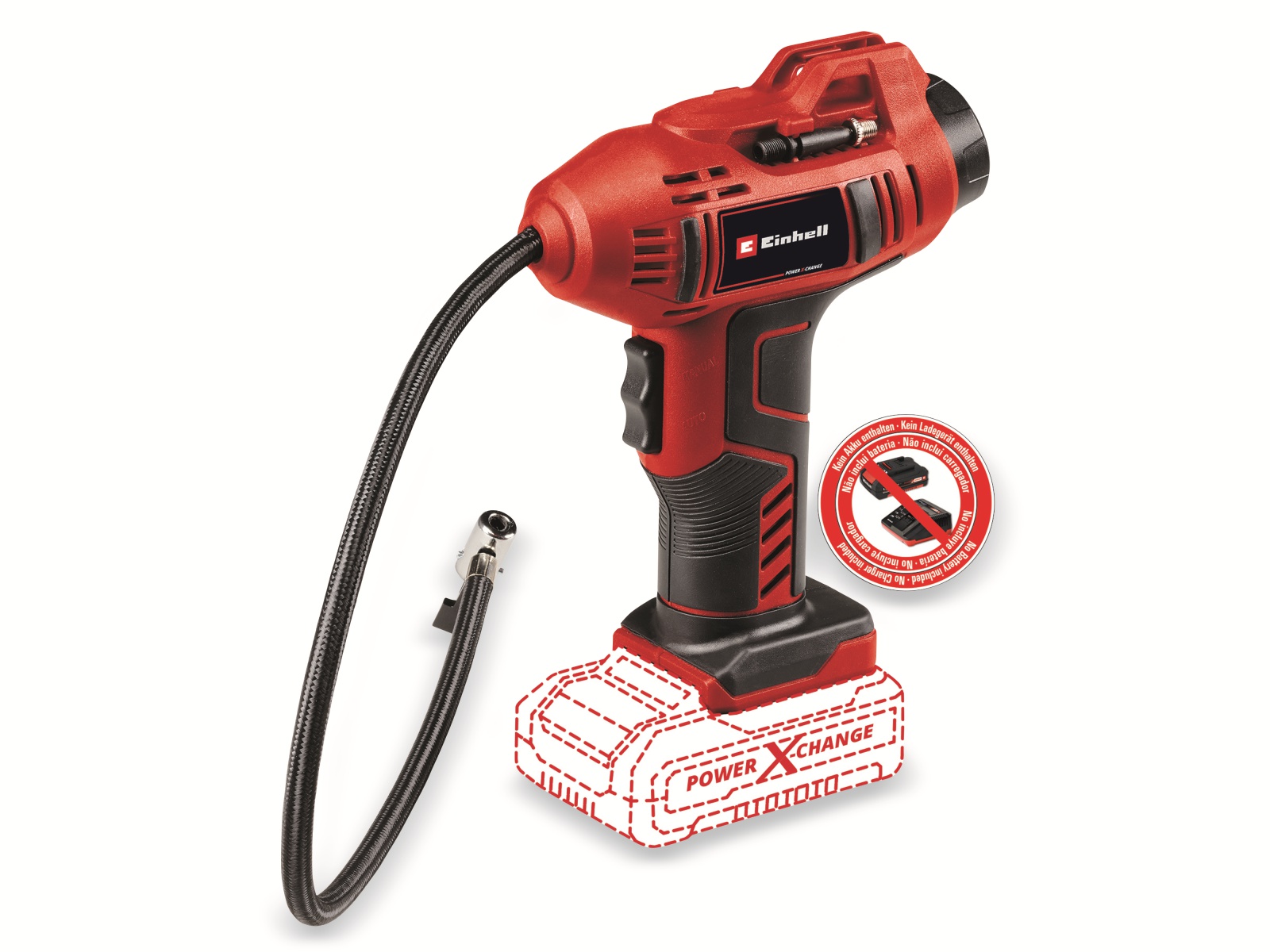 EINHELL Akku-Autokompressor CE-CC 18 Li Kit (1x 4,0 Ah) EINHELL Akku-Autokompressor CE-CC 18 Li Kit (1x 4,0 Ah)