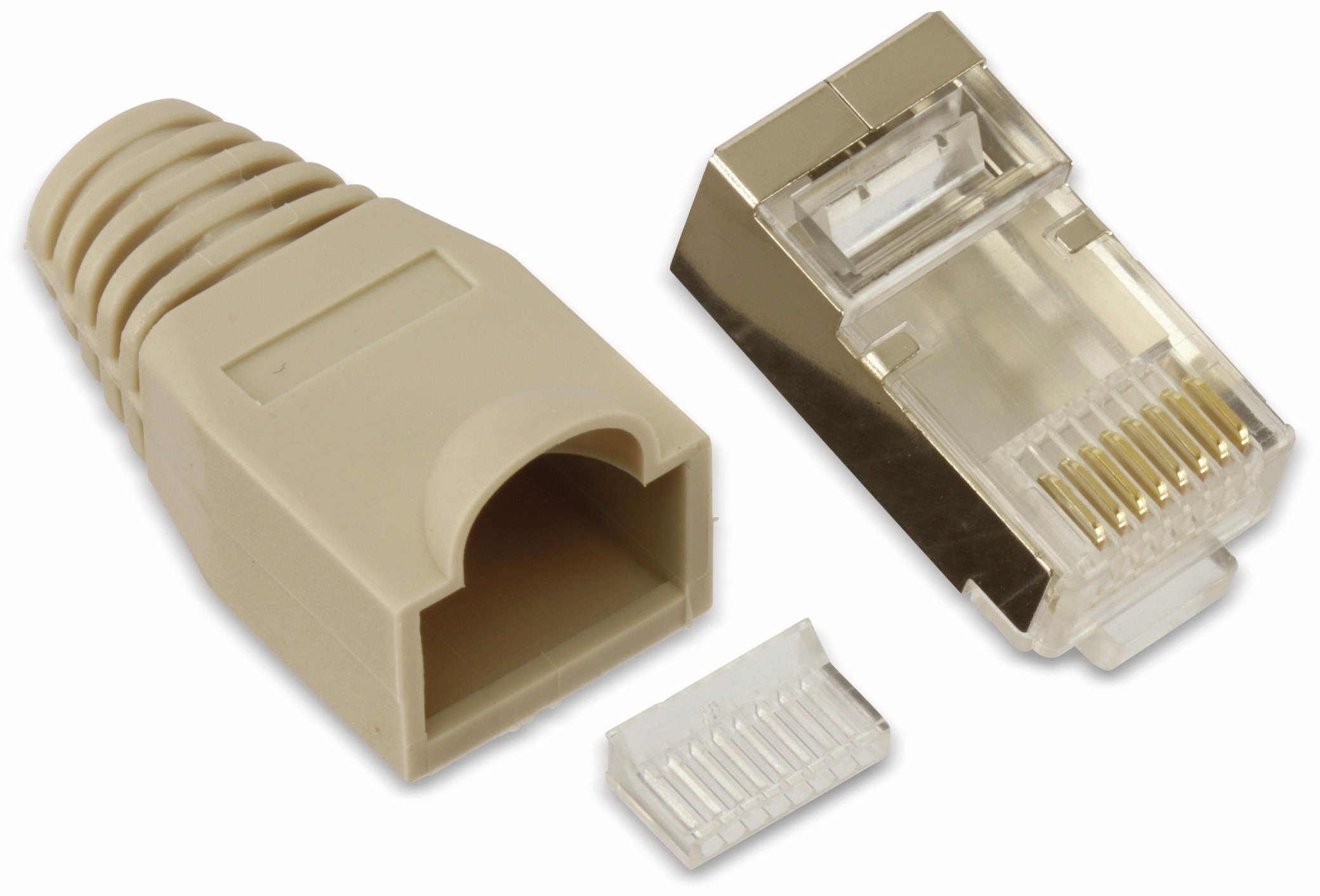 S-IMPULS CAT.5 RJ45-Stecker, grau S-IMPULS CAT.5 RJ45-Stecker, grau