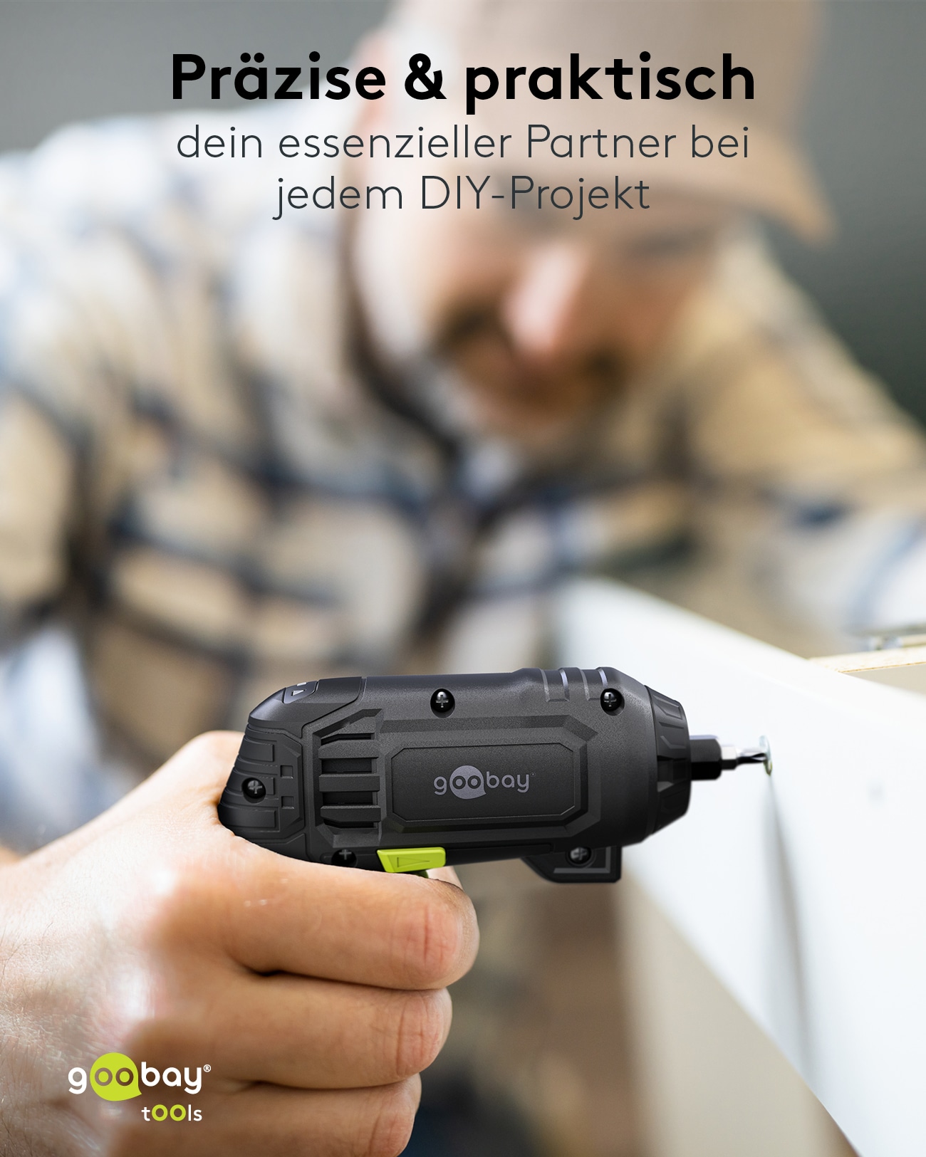 GOOBAY TOOLS Mini-Akkuschrauber-Set, 77818, 31-teilig GOOBAY TOOLS Mini-Akkuschrauber-Set, 77818, 31-teilig