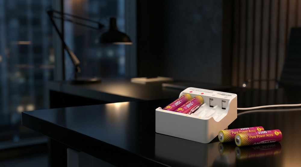 ANSMANN Li-Ion Akkus, Mignon AA, Typ 3500 (min. 3250 mAh), 4 Stück Li-Lon Akkus ANSMANN, Mignon AA, Typ 3500 (min. 3250 mAh), 4 Stück
