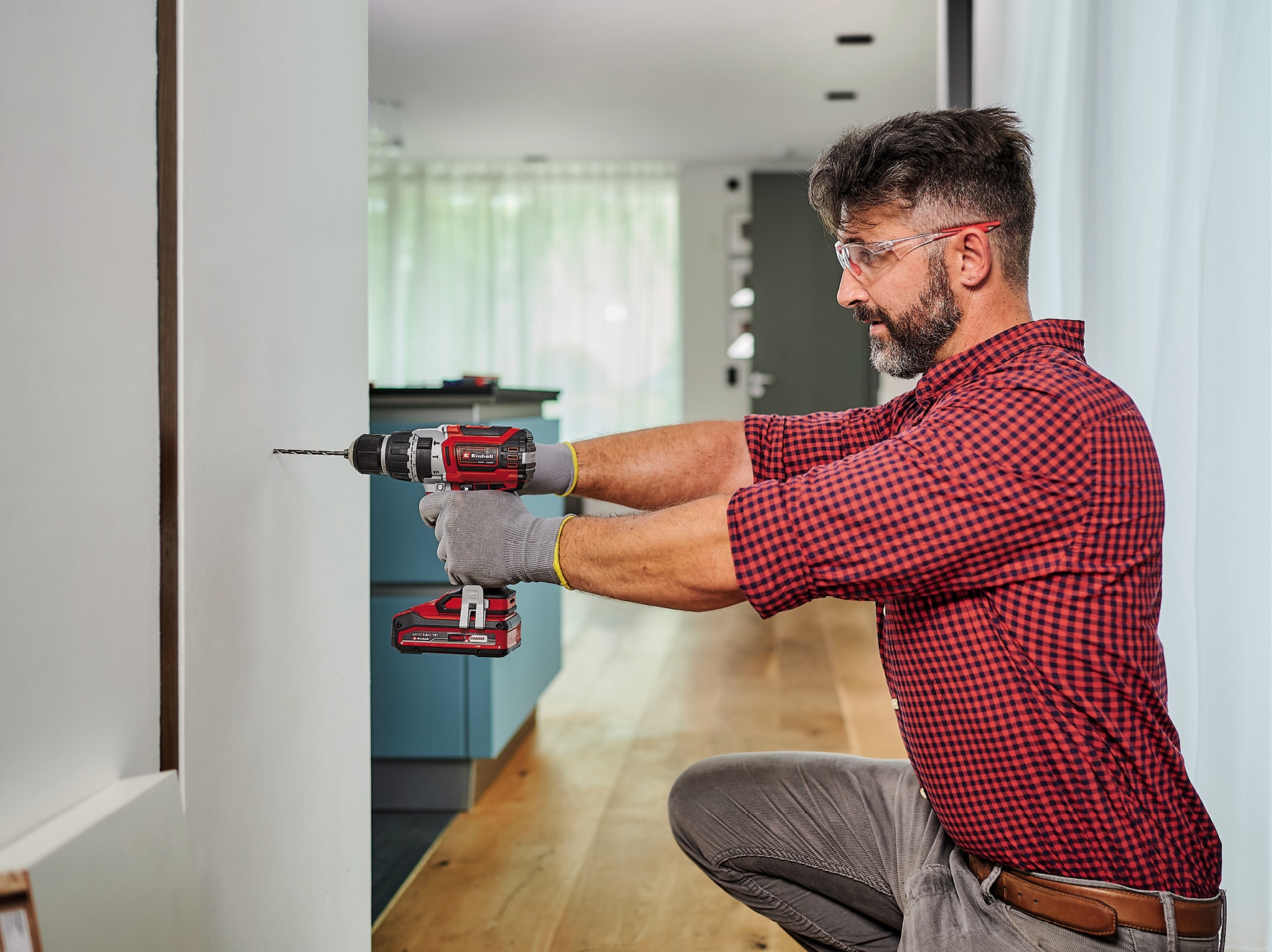 EINHELL PROFESSIONAL Akku-Schlagbohrschrauber TP-CD 18/60 Li- i BL, Solo EINHELL PROFESSIONAL Akku-Schlagbohrschrauber TP-CD 18/60 Li- i BL, Solo