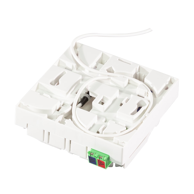 LOGILINK FTTH-Anschlussbox FB2LC50, 1x LCD/APC, mit 50 m Anschlusskabel