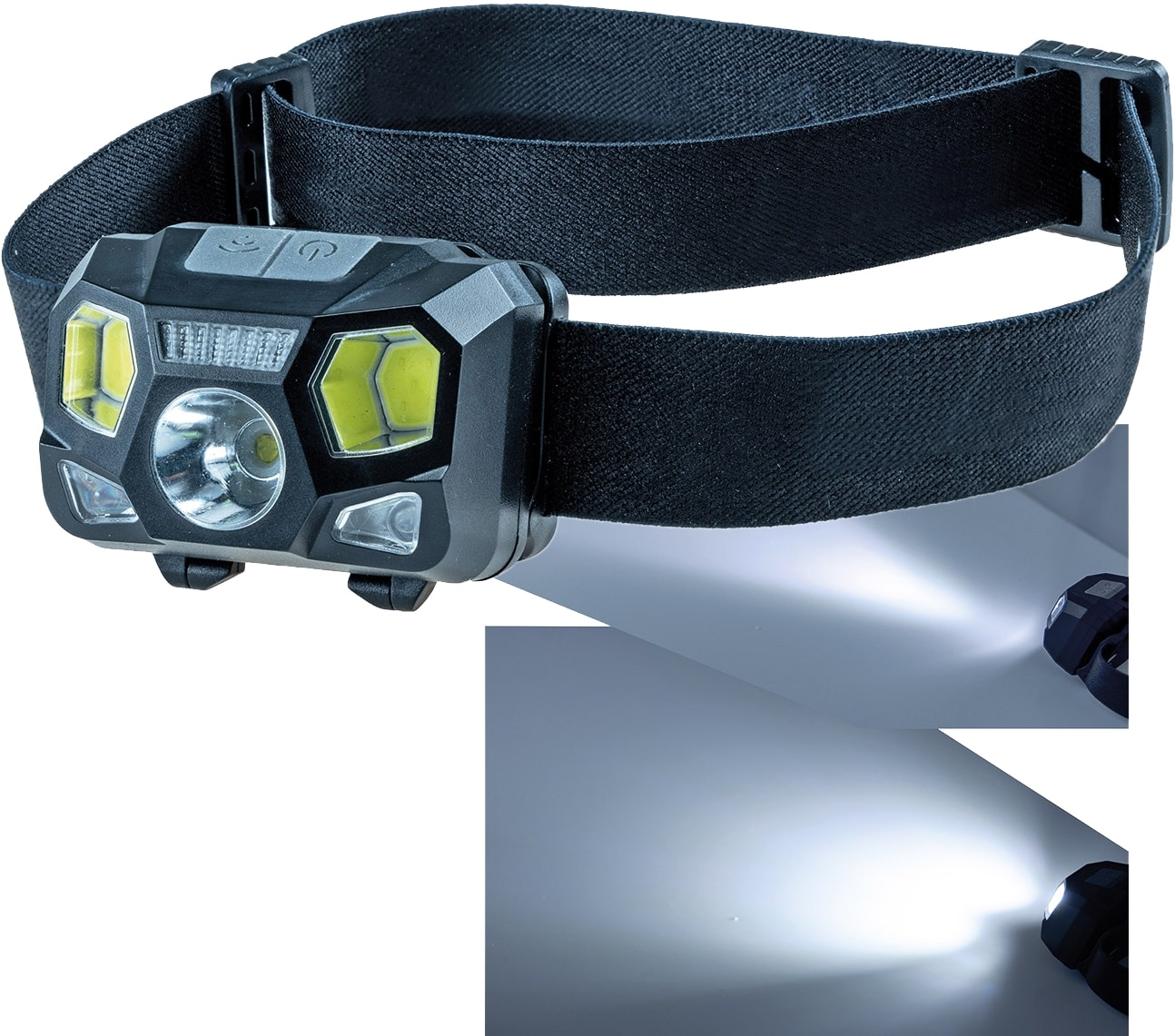 CHILITEC LED-Stirnlampe CTH-5, 5 W, IP44, 375 lm, Akkubetrieb CHILITEC LED-Stirnlampe CTH-5, 5 W, IP44, 375 lm, Akkubetrieb