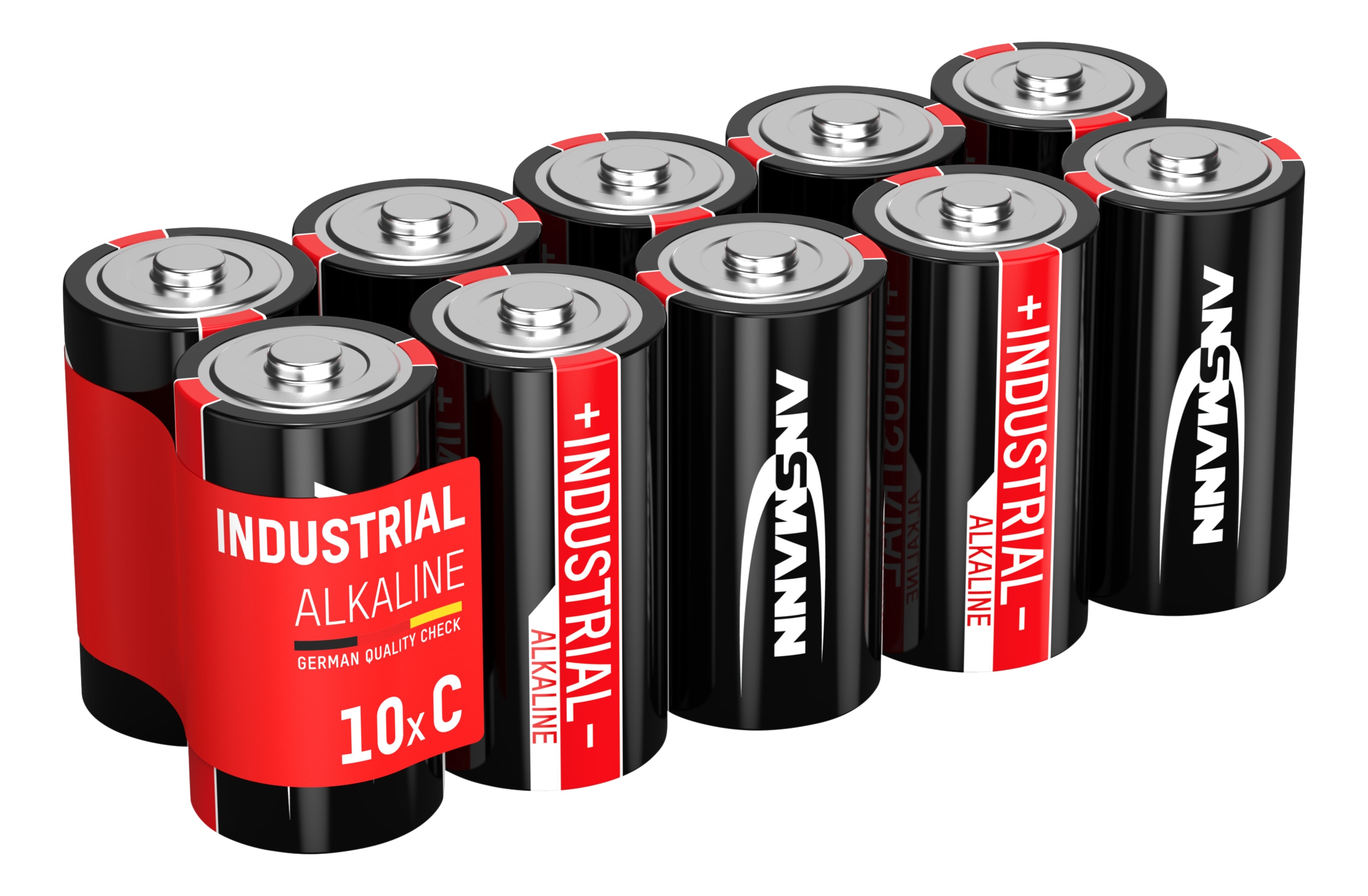 ANSMANN Alkaline Batterie Baby C / LR14, Industrial, 10 Stück ANSMANN Alkaline Batterie Baby C / LR14, Industrial, 10 Stück
