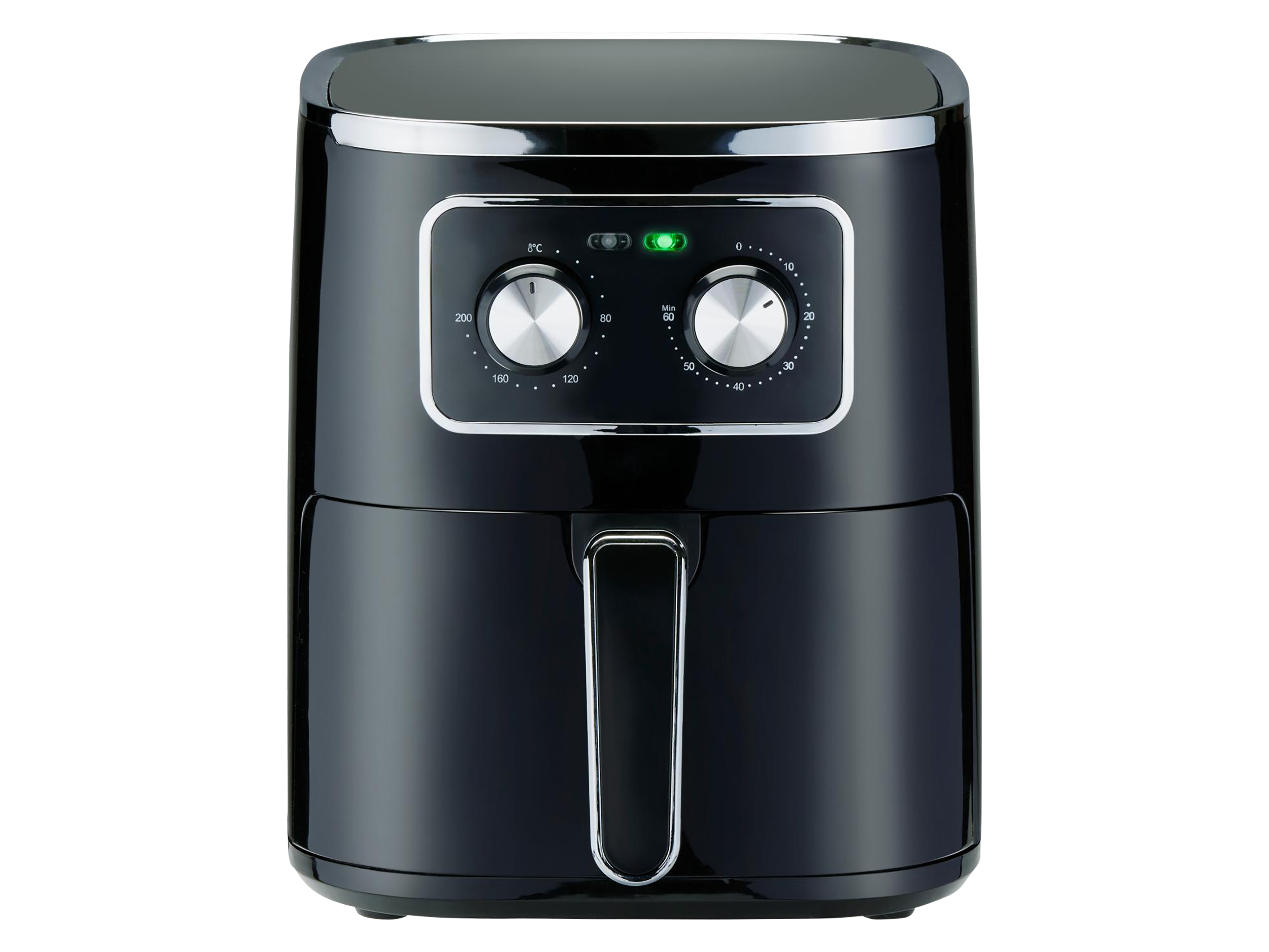 ALPINA Heißluftfritteuse 4,5L, 1400W, Timerfunktion, 1-4 Personen