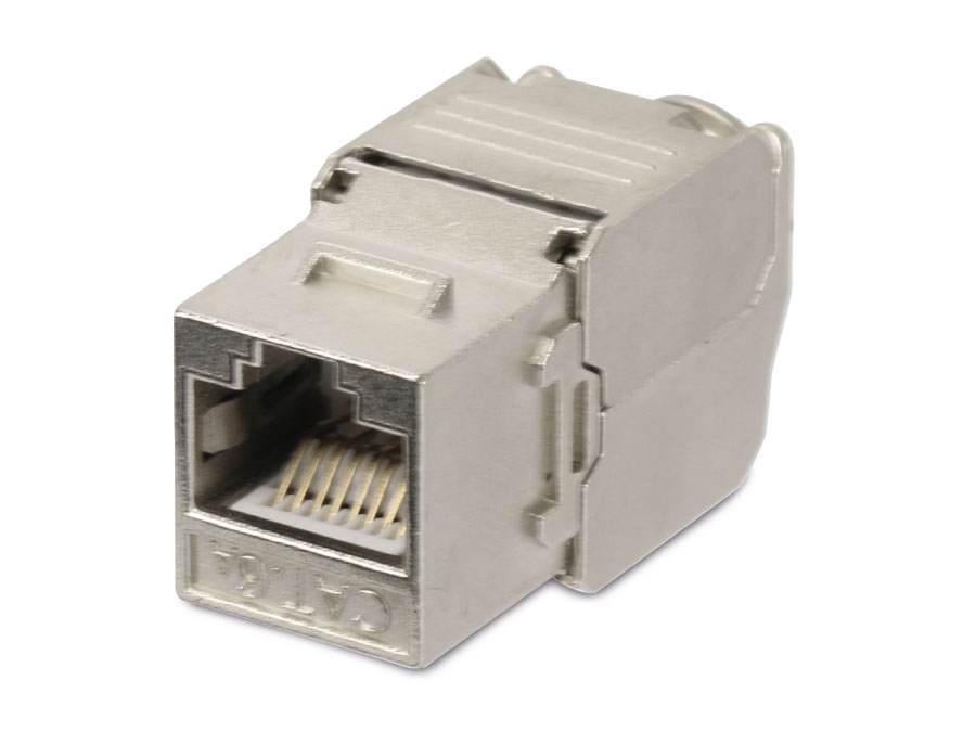 RED4POWER Einbau-Modul KM-C6AG, CAT.6a, Metall RED4POWER Einbau-Modul KM-C6AG, CAT.6a, Metall