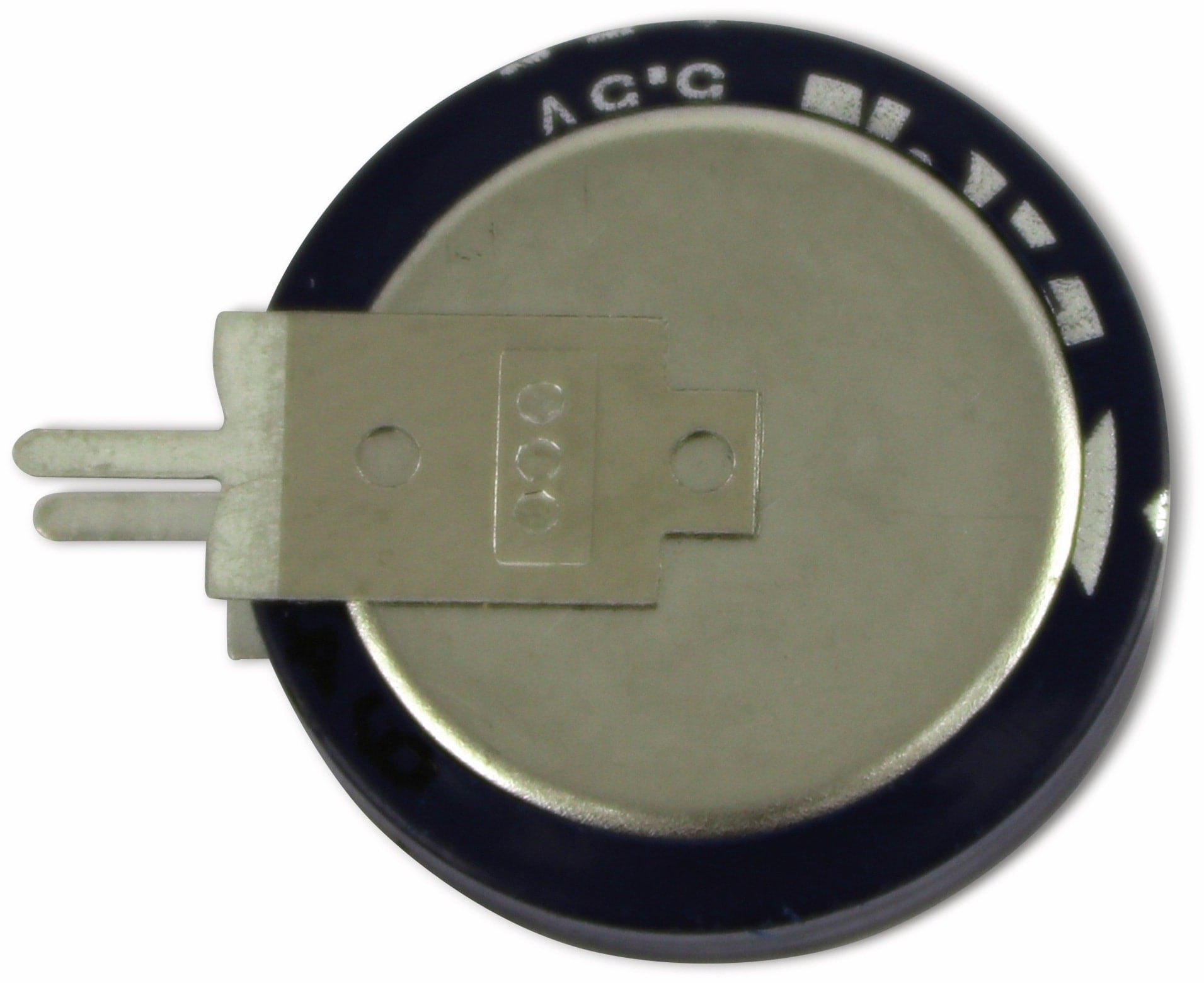 EATON Gold Cap-Elko 1,5F, 5,5V, radial, RM 5 mm, KR-5R5V155-R EATON Gold Cap-Elko, 1,5 F, 5,5 V, 19x19,7 mm