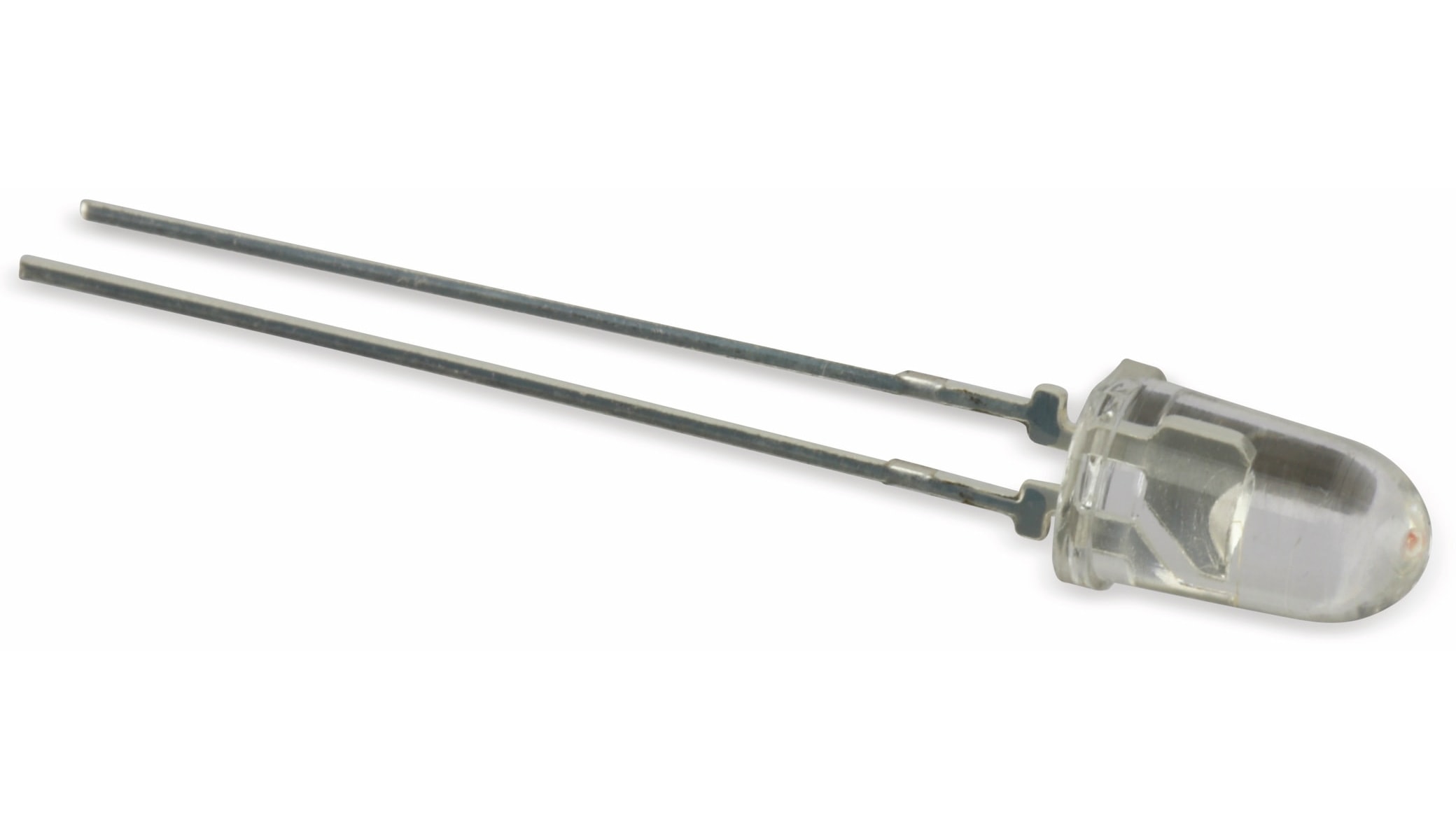 LED, klar, grün, Ø 5mm, 10 Stück